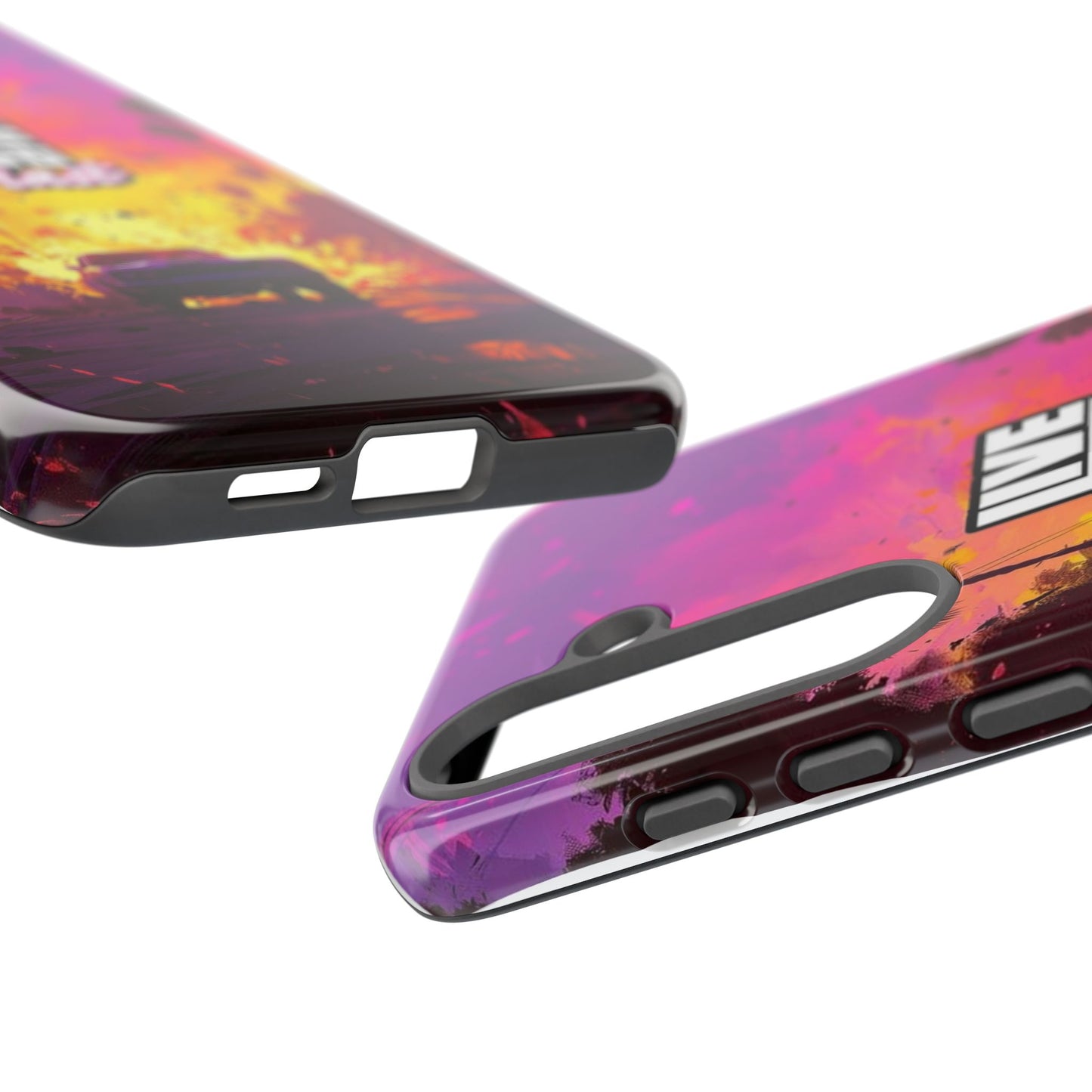 Tough Cases for Adventurers | Live Fast Die Last Phone Case, Durable Phone Cover, Trendy Accessory, Gift for Car Enthusiasts, Unique Design