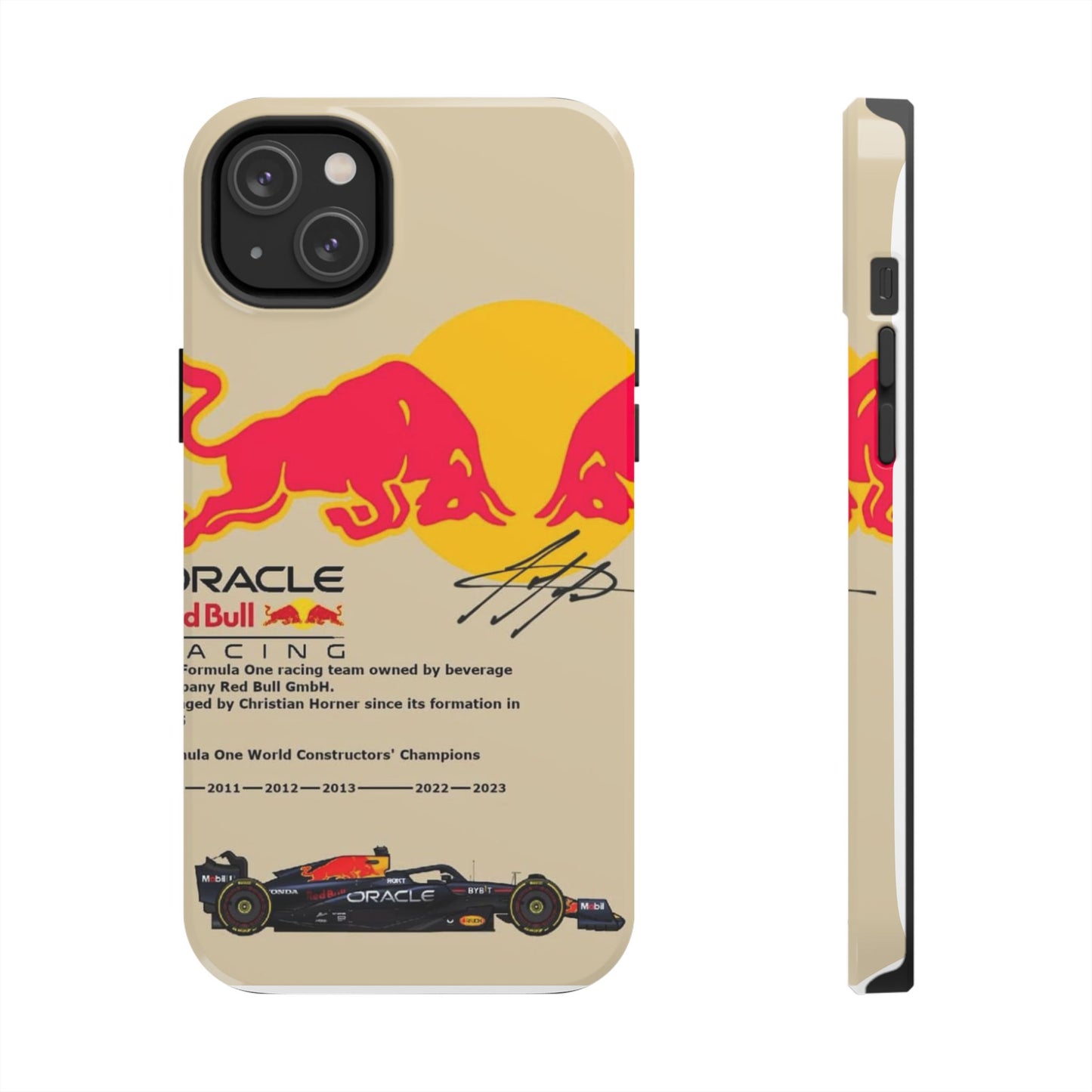 Red Bull Racing Tough Phone Cases | Stylish & Durable Cases for Racing Fans, Gift for Car Lovers, Unique Phone Accessories