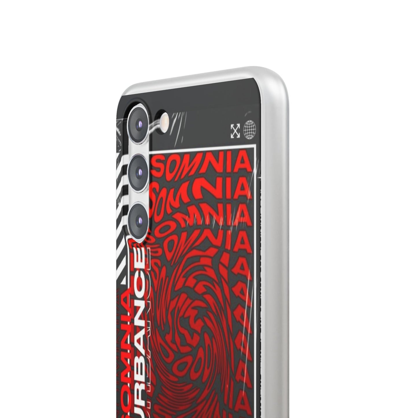 Insomnia Flexi Cases | Stylish Phone Cover for Night Owls, Unique Design, Perfect Gift for Students, Trendy Accessory, Phone Protection