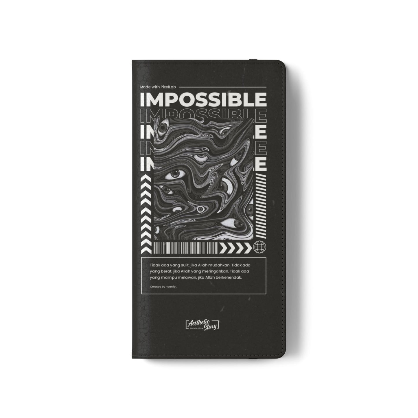 Stylish Flip Phone Cases, Personalized Phone Wallet, Minimalist Tech Accessory, Gift for Him/Her, Unique Phone Cover