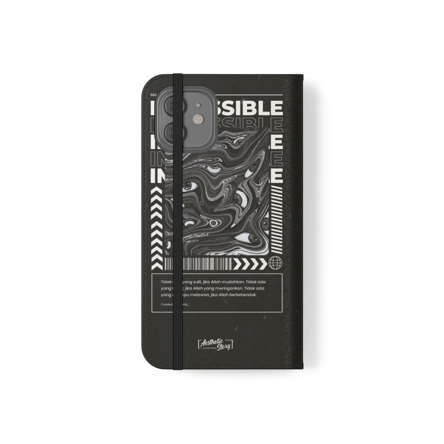Stylish Flip Phone Cases, Personalized Phone Wallet, Minimalist Tech Accessory, Gift for Him/Her, Unique Phone Cover