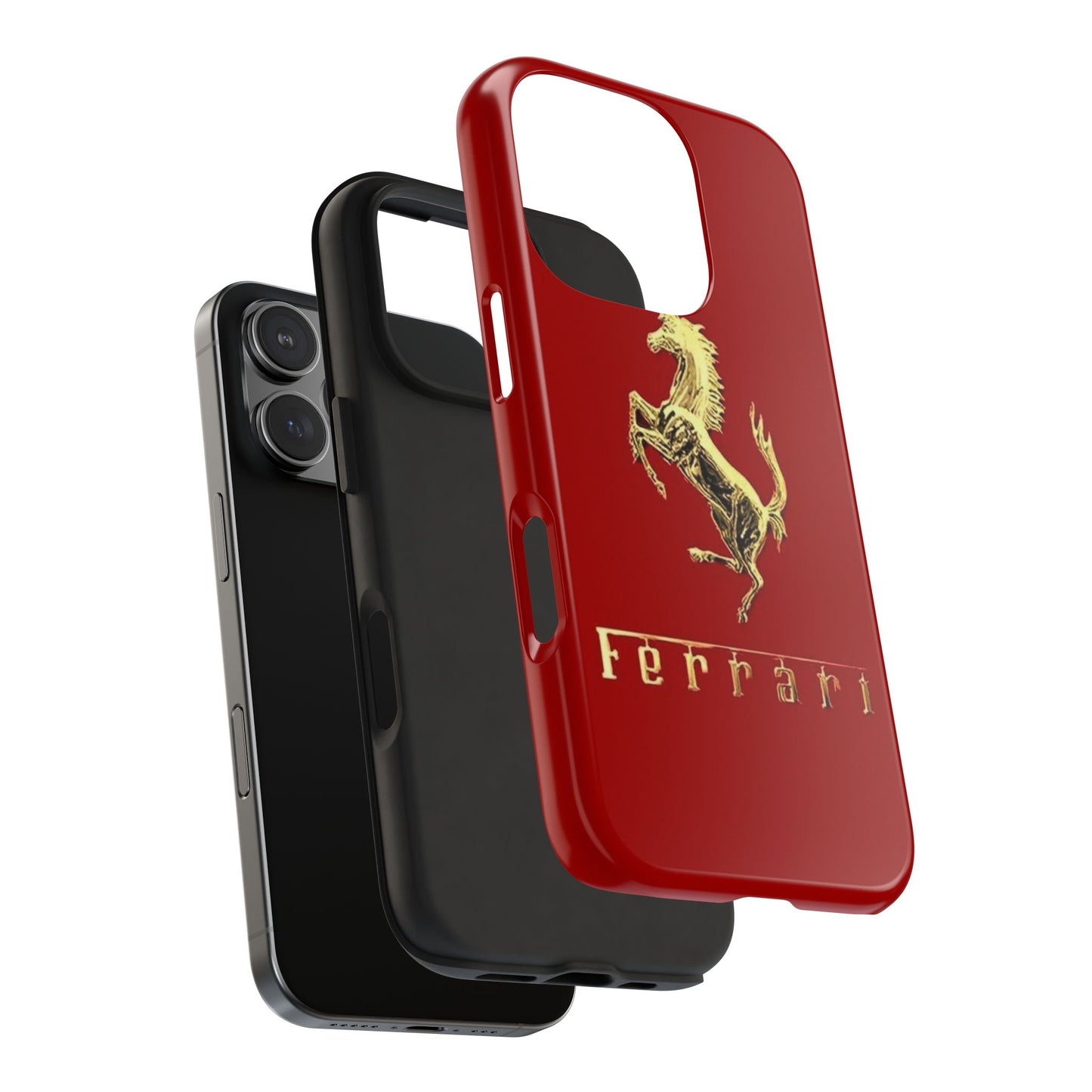 Ferrari Tough Phone Case, Durable Cell Phone Cover, Stylish Protection for Car Enthusiasts, Gift for Ferrari Lovers, Sports Car Accessory