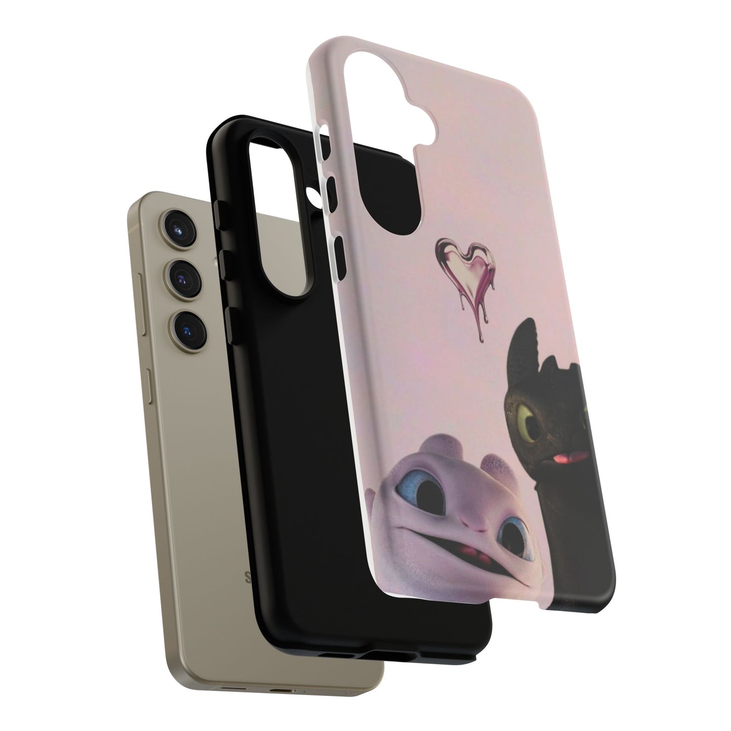 Cute Character Phone Case, Durable Protection, Gift for Kids, Birthday, Cartoon Lovers, Fun Accessories