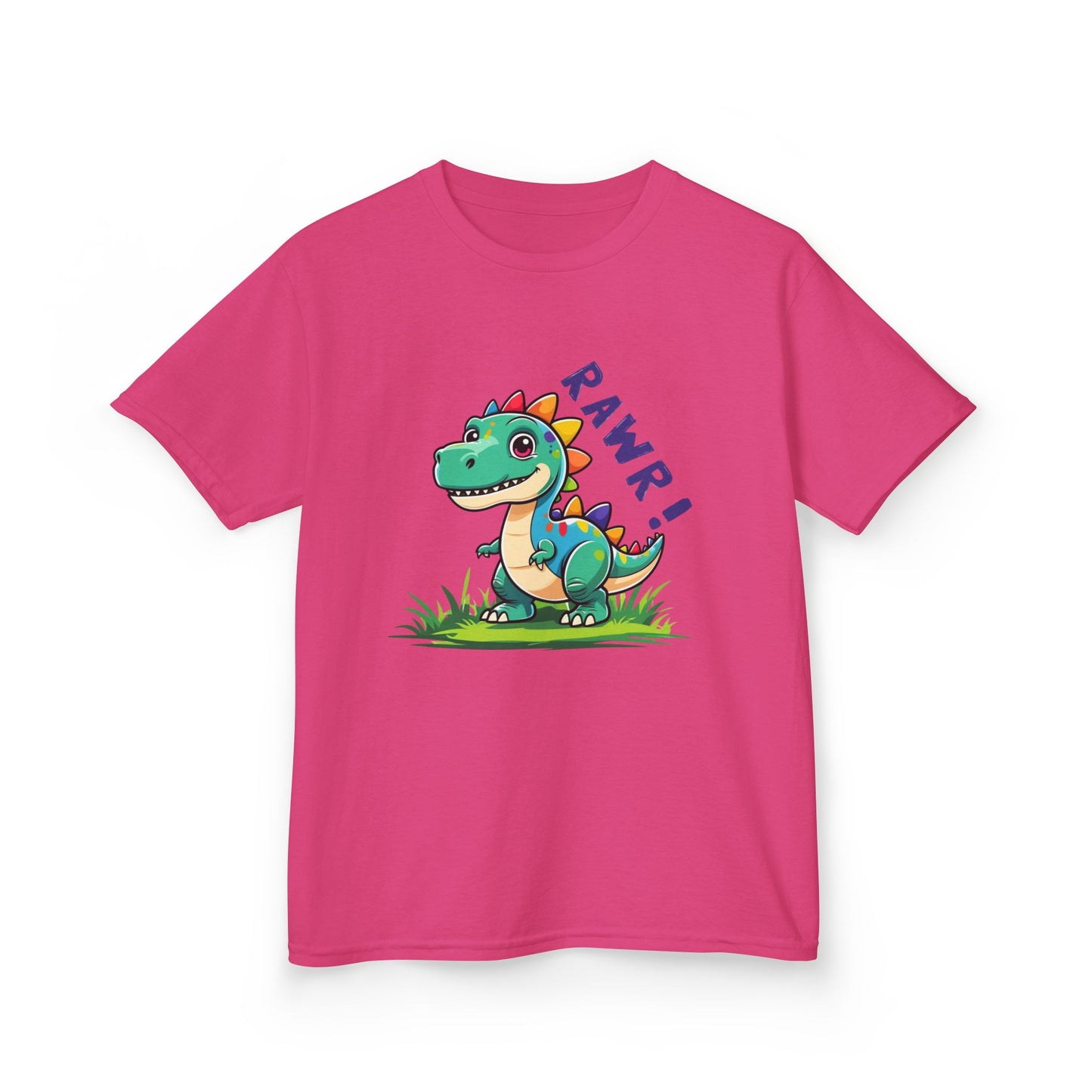 Dinosaur Kids Tee | Cute RAWR! Graphic Tee for Boys & Girls, Dino Lovers Gift, Birthday Party Outfit, Playful T-Shirt