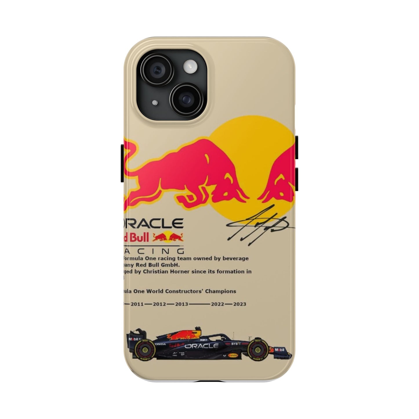 Red Bull Racing Tough Phone Cases | Stylish & Durable Cases for Racing Fans, Gift for Car Lovers, Unique Phone Accessories