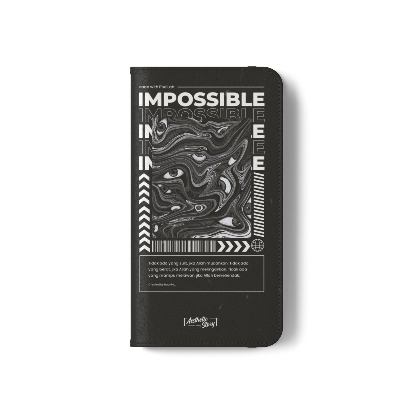 Stylish Flip Phone Cases, Personalized Phone Wallet, Minimalist Tech Accessory, Gift for Him/Her, Unique Phone Cover