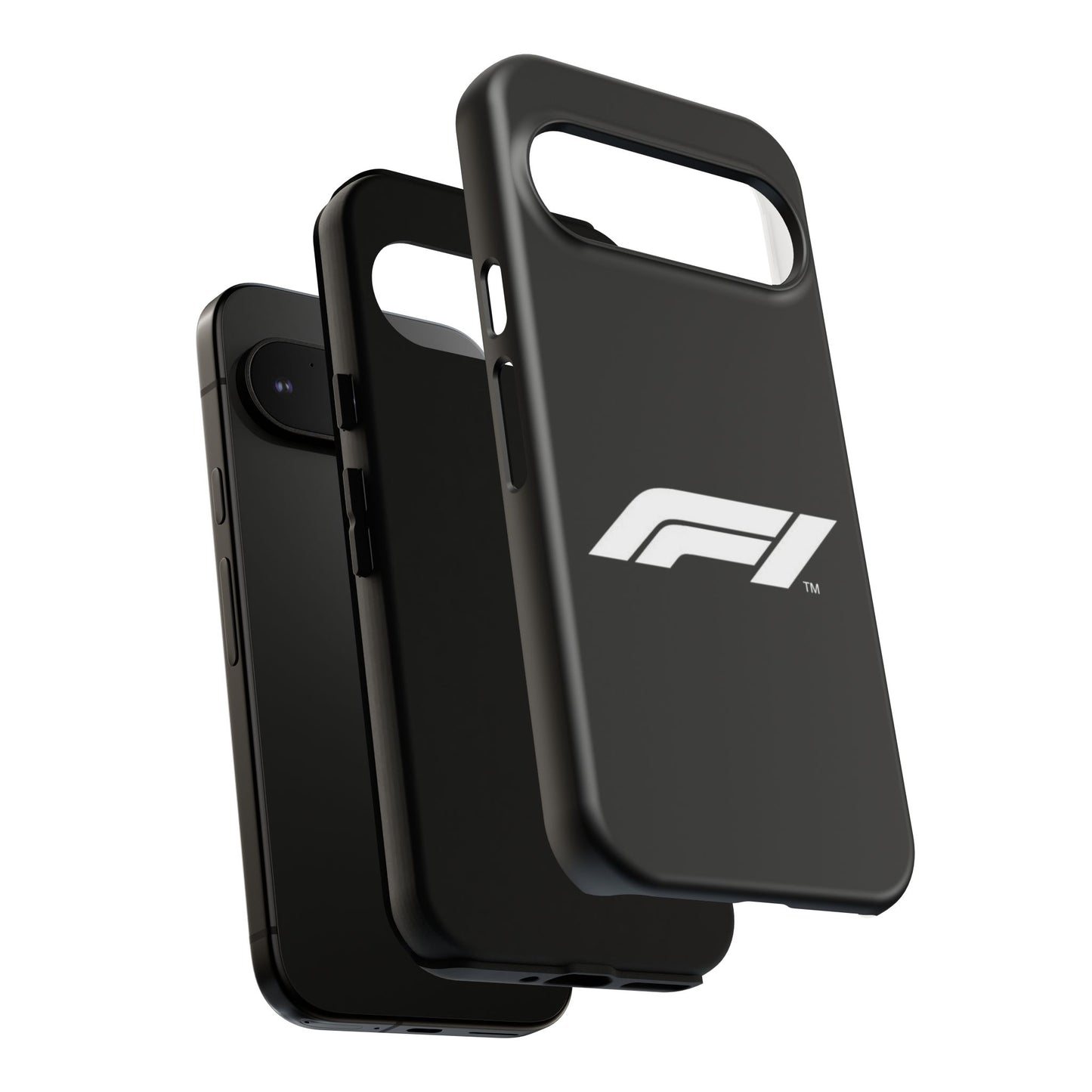 F1 Racing Phone Case – Tough Cases, Formula 1 Gift, Race Car Lover Accessory, Motorsport Merchandise, Black Phone Cover