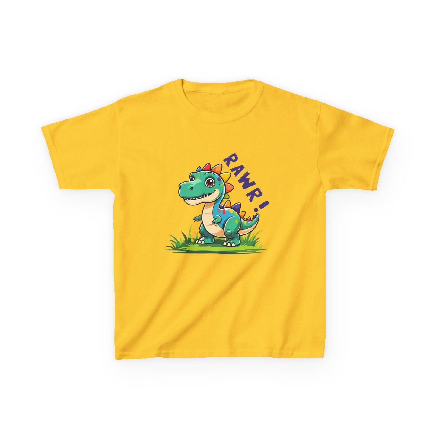 Dinosaur Kids Tee | Cute RAWR! Graphic Tee for Boys & Girls, Dino Lovers Gift, Birthday Party Outfit, Playful T-Shirt