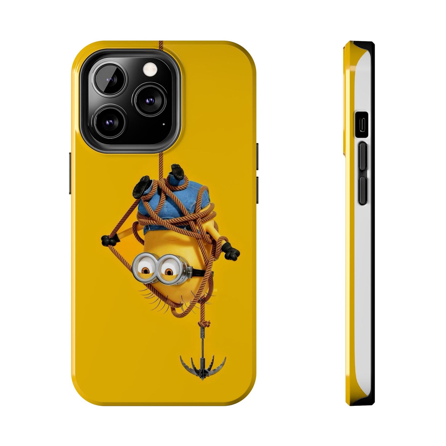 Playful Minion Phone Cases, Tough Phone Covers, Fun Tech Accessories, Gifts for Kids, Unique Cell Phone Cases