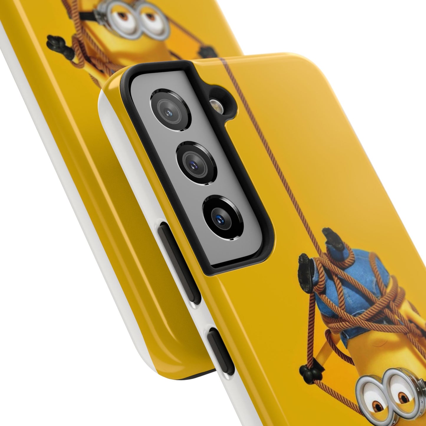 Playful Minion Phone Cases, Tough Phone Covers, Fun Tech Accessories, Gifts for Kids, Unique Cell Phone Cases