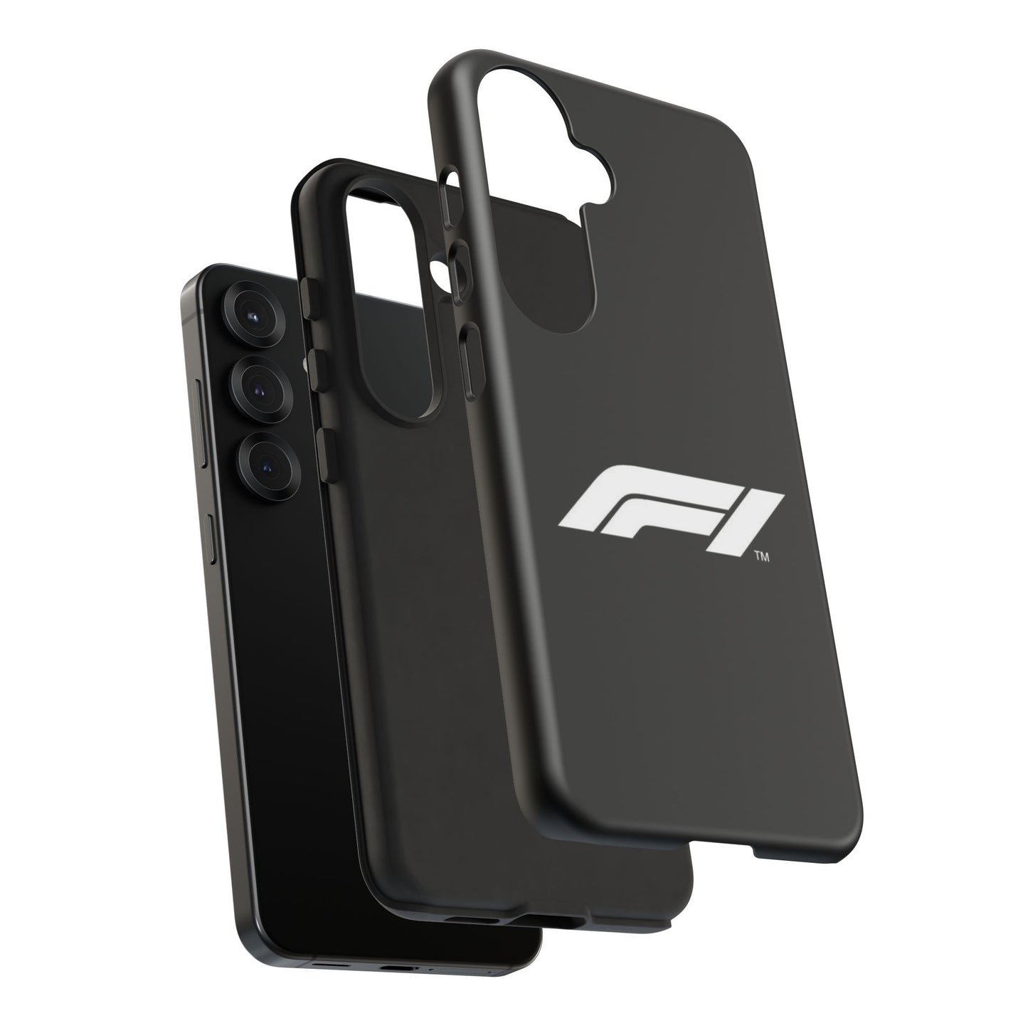 F1 Racing Phone Case – Tough Cases, Formula 1 Gift, Race Car Lover Accessory, Motorsport Merchandise, Black Phone Cover