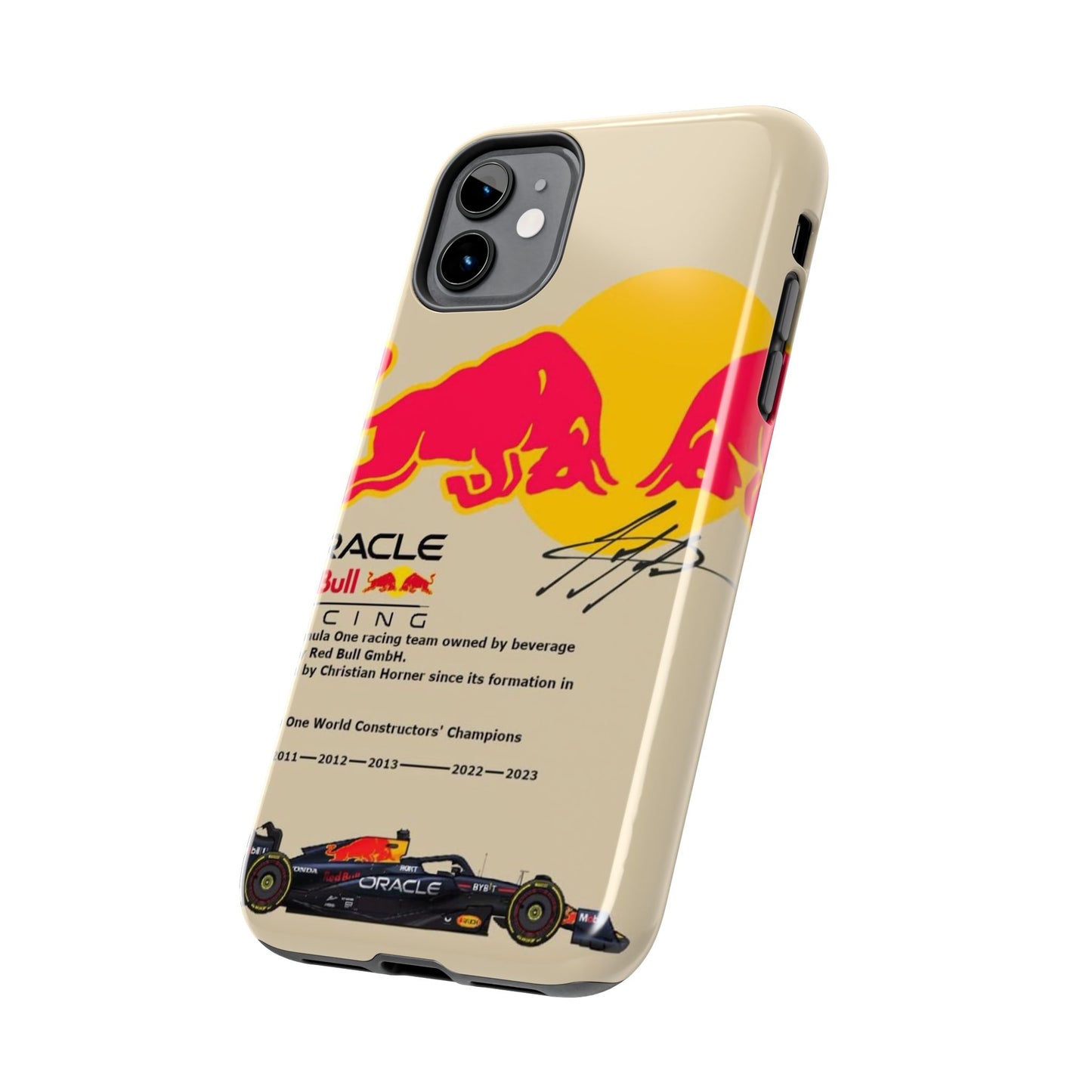 Red Bull Racing Tough Phone Cases | Stylish & Durable Cases for Racing Fans, Gift for Car Lovers, Unique Phone Accessories