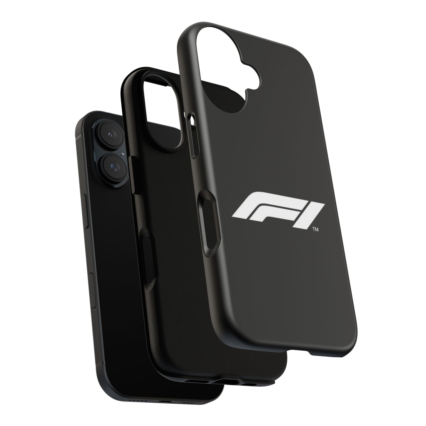 F1 Racing Phone Case – Tough Cases, Formula 1 Gift, Race Car Lover Accessory, Motorsport Merchandise, Black Phone Cover