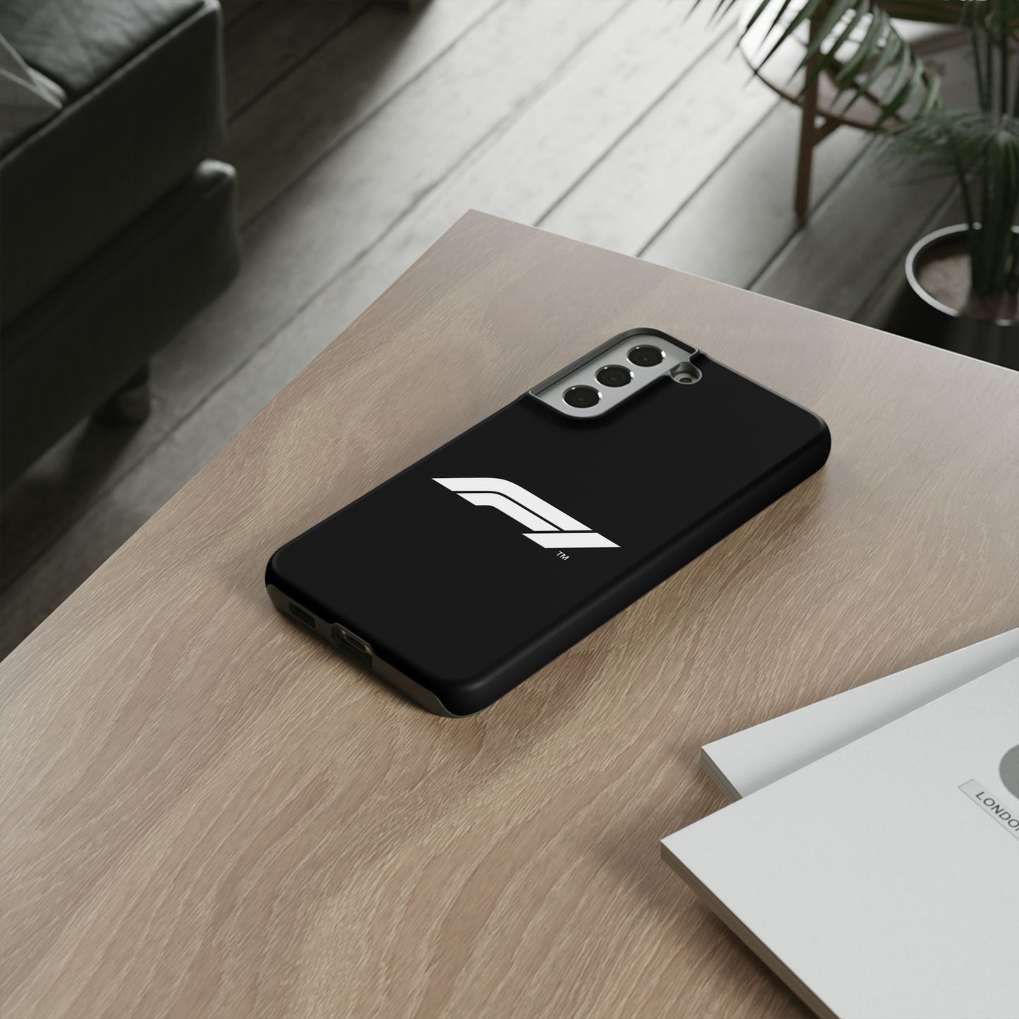 F1 Racing Phone Case – Tough Cases, Formula 1 Gift, Race Car Lover Accessory, Motorsport Merchandise, Black Phone Cover