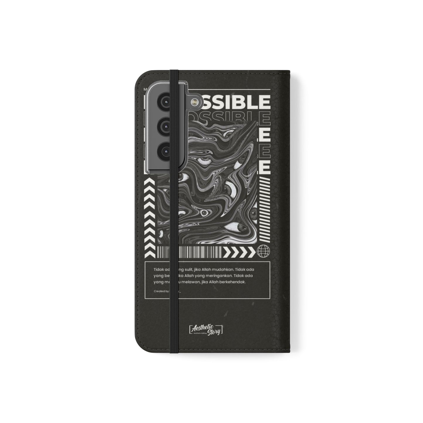 Stylish Flip Phone Cases, Personalized Phone Wallet, Minimalist Tech Accessory, Gift for Him/Her, Unique Phone Cover