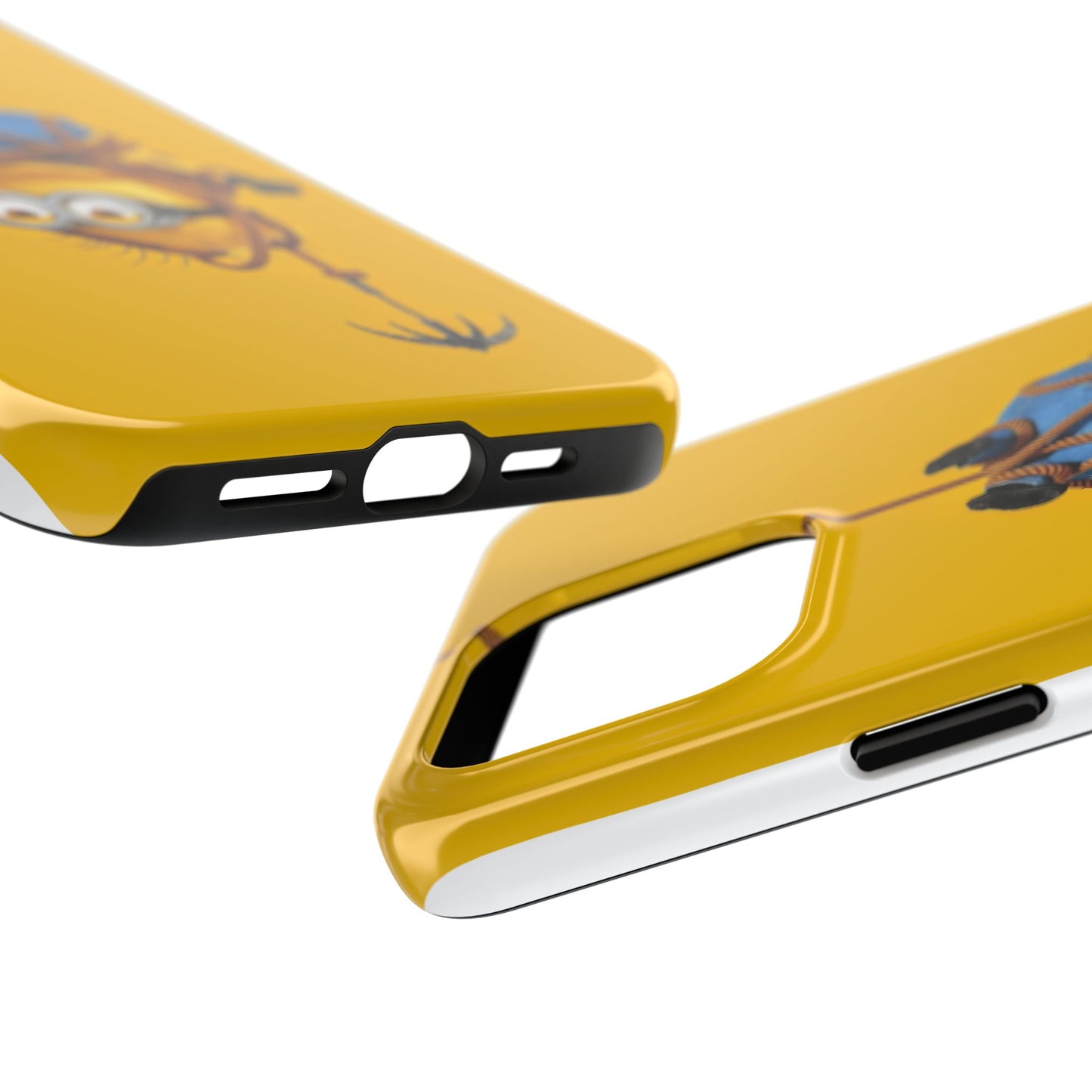 Playful Minion Phone Cases, Tough Phone Covers, Fun Tech Accessories, Gifts for Kids, Unique Cell Phone Cases