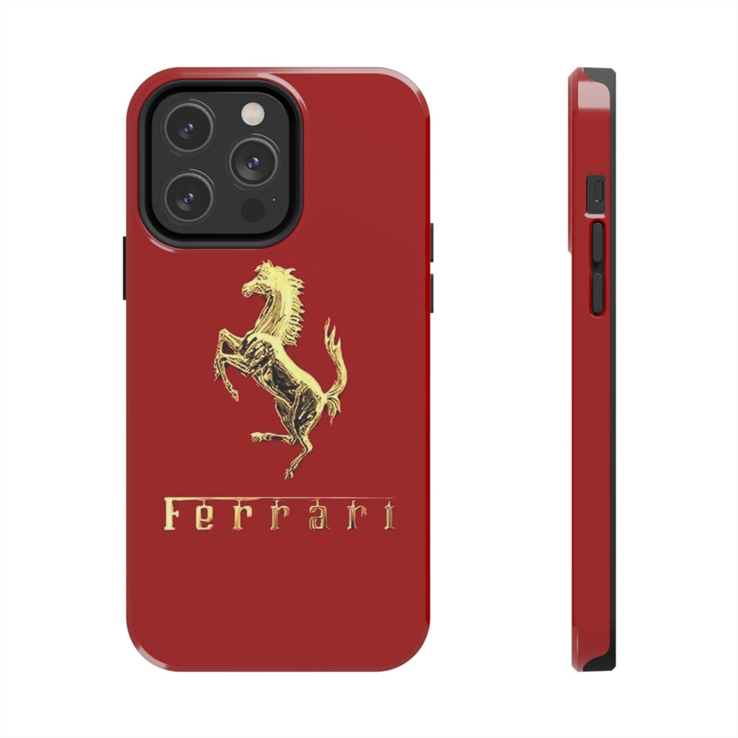 Ferrari Tough Phone Case, Durable Cell Phone Cover, Stylish Protection for Car Enthusiasts, Gift for Ferrari Lovers, Sports Car Accessory