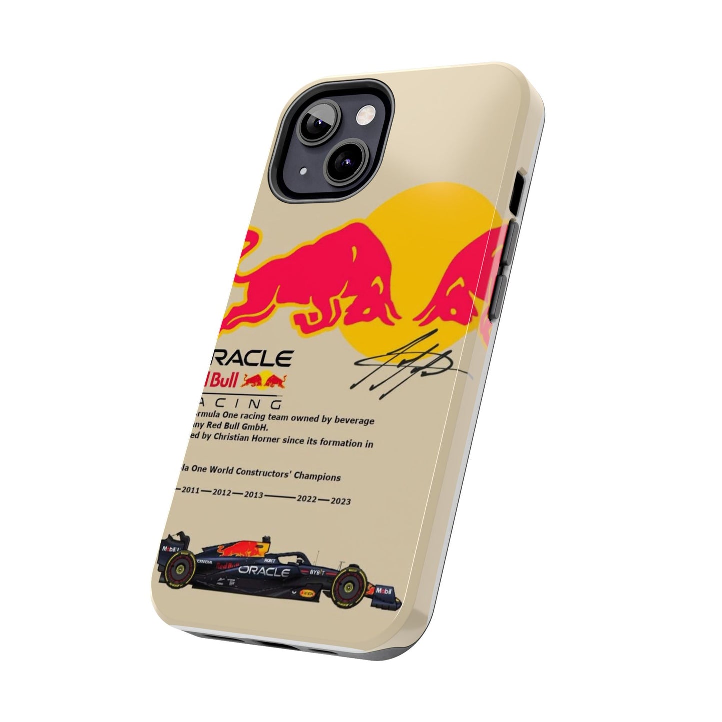 Red Bull Racing Tough Phone Cases | Stylish & Durable Cases for Racing Fans, Gift for Car Lovers, Unique Phone Accessories