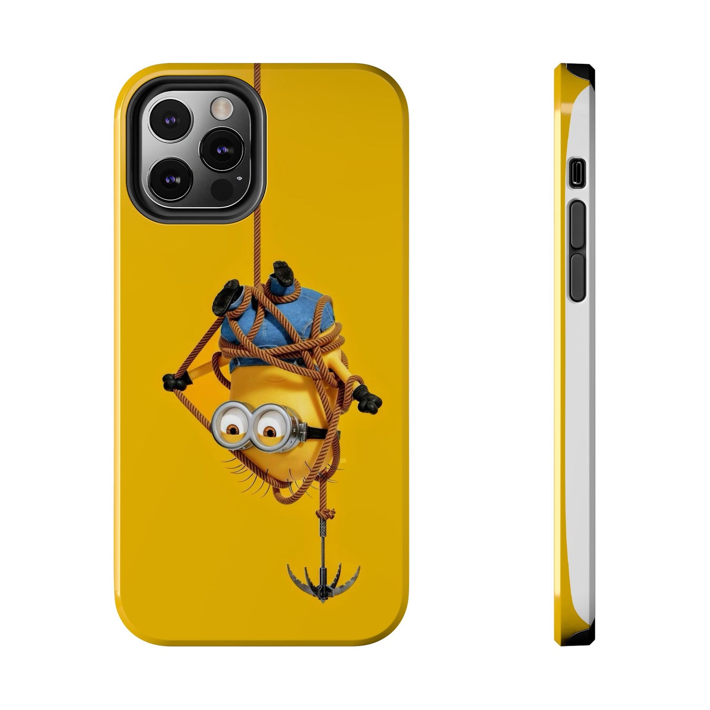 Playful Minion Phone Cases, Tough Phone Covers, Fun Tech Accessories, Gifts for Kids, Unique Cell Phone Cases