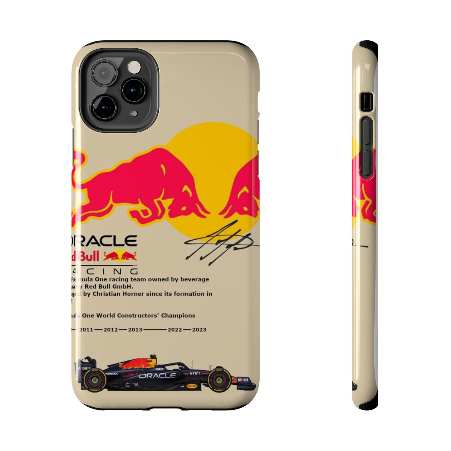 Red Bull Racing Tough Phone Cases | Stylish & Durable Cases for Racing Fans, Gift for Car Lovers, Unique Phone Accessories