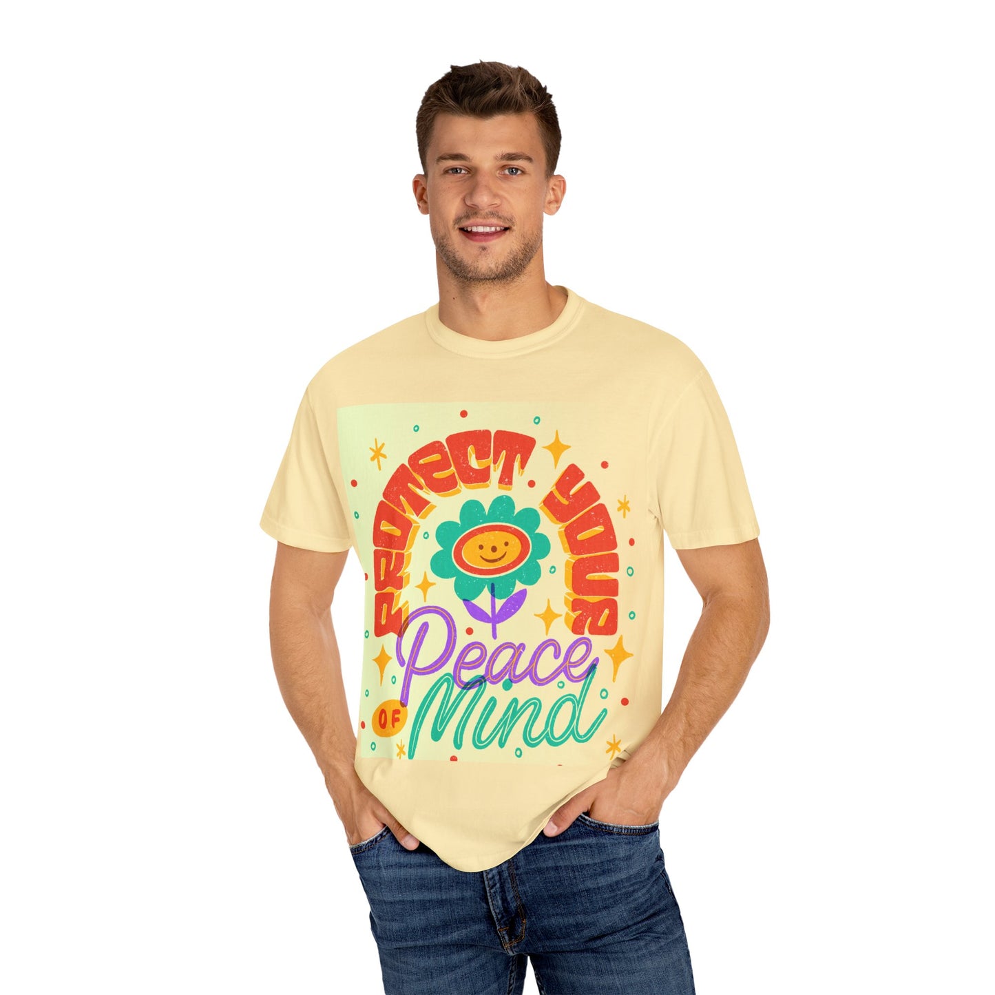 Colorful Floral Inspirational T-Shirt