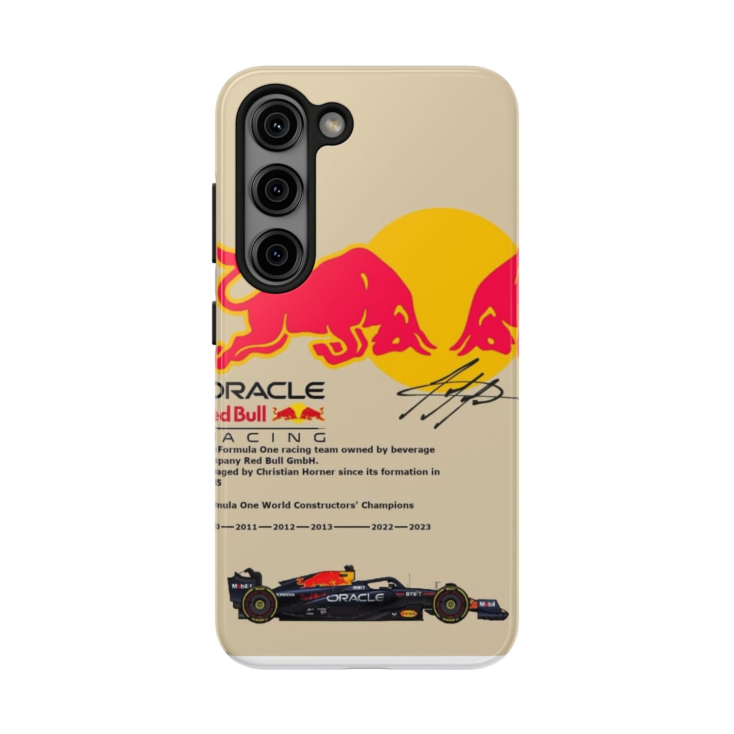 Red Bull Racing Tough Phone Cases | Stylish & Durable Cases for Racing Fans, Gift for Car Lovers, Unique Phone Accessories
