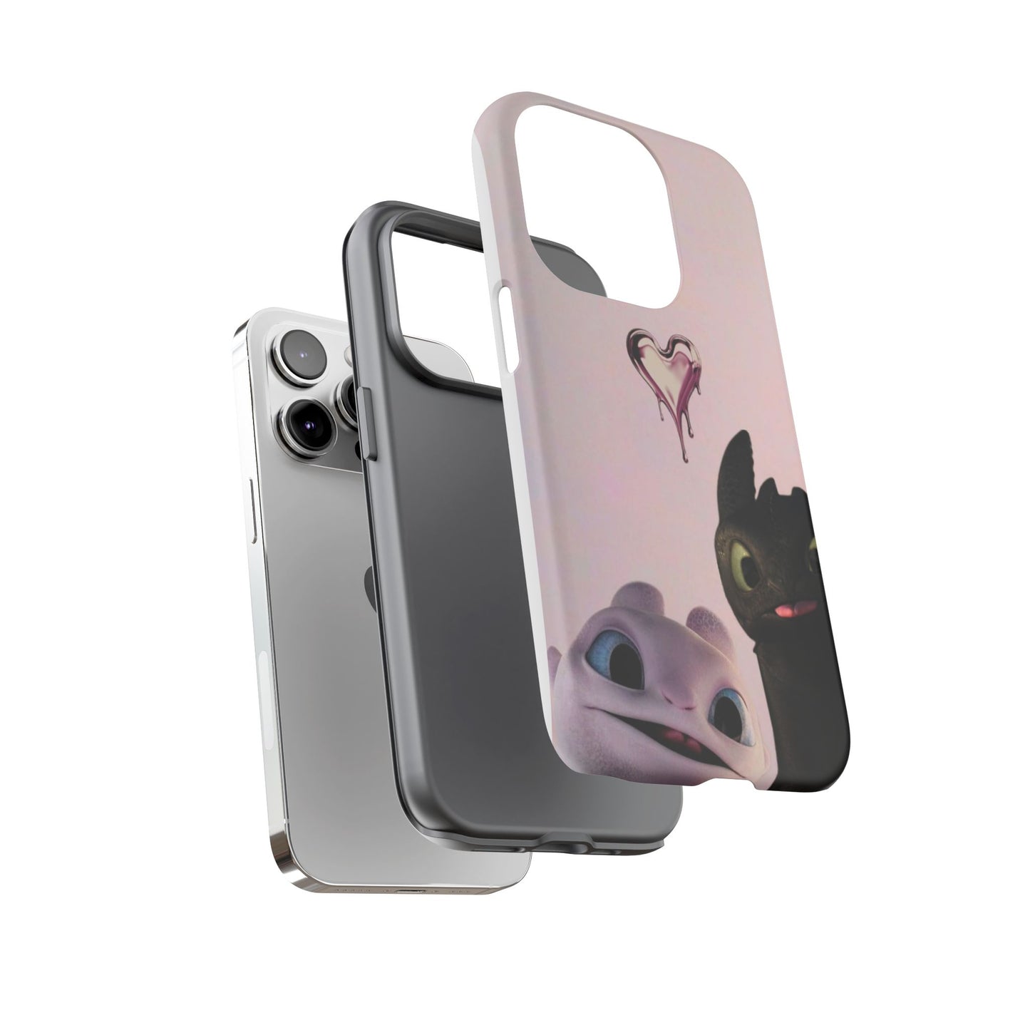 Cute Character Phone Case, Durable Protection, Gift for Kids, Birthday, Cartoon Lovers, Fun Accessories