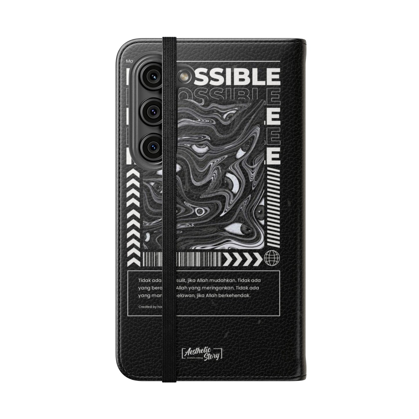 Stylish Flip Phone Cases, Personalized Phone Wallet, Minimalist Tech Accessory, Gift for Him/Her, Unique Phone Cover