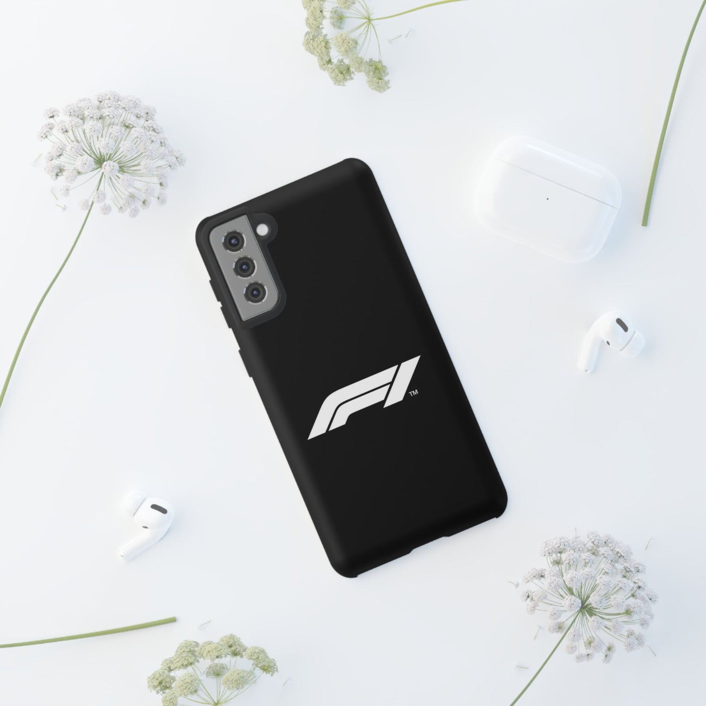 F1 Racing Phone Case – Tough Cases, Formula 1 Gift, Race Car Lover Accessory, Motorsport Merchandise, Black Phone Cover