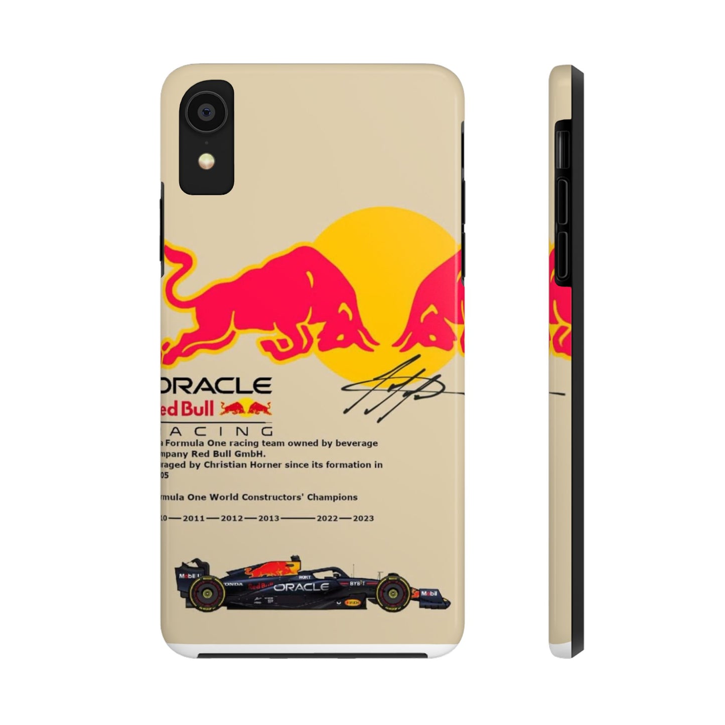 Red Bull Racing Tough Phone Cases | Stylish & Durable Cases for Racing Fans, Gift for Car Lovers, Unique Phone Accessories
