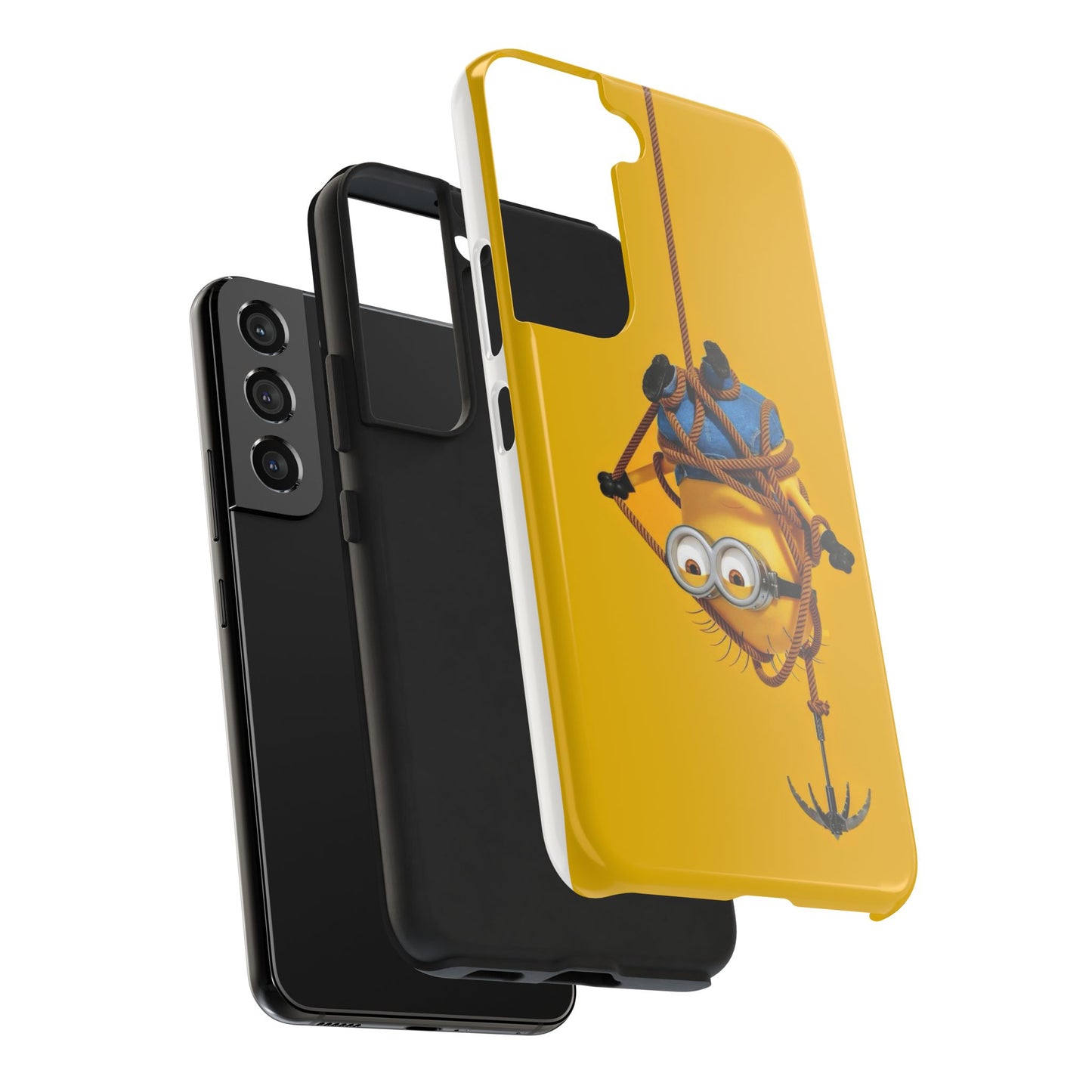 Playful Minion Phone Cases, Tough Phone Covers, Fun Tech Accessories, Gifts for Kids, Unique Cell Phone Cases