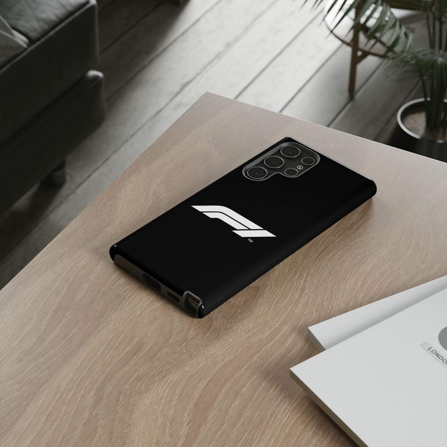 F1 Racing Phone Case – Tough Cases, Formula 1 Gift, Race Car Lover Accessory, Motorsport Merchandise, Black Phone Cover