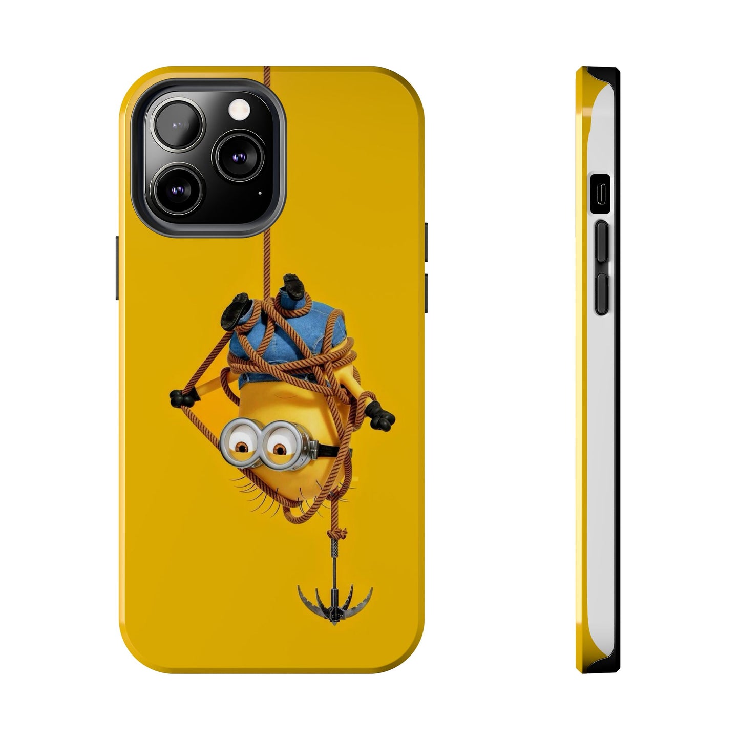 Playful Minion Phone Cases, Tough Phone Covers, Fun Tech Accessories, Gifts for Kids, Unique Cell Phone Cases