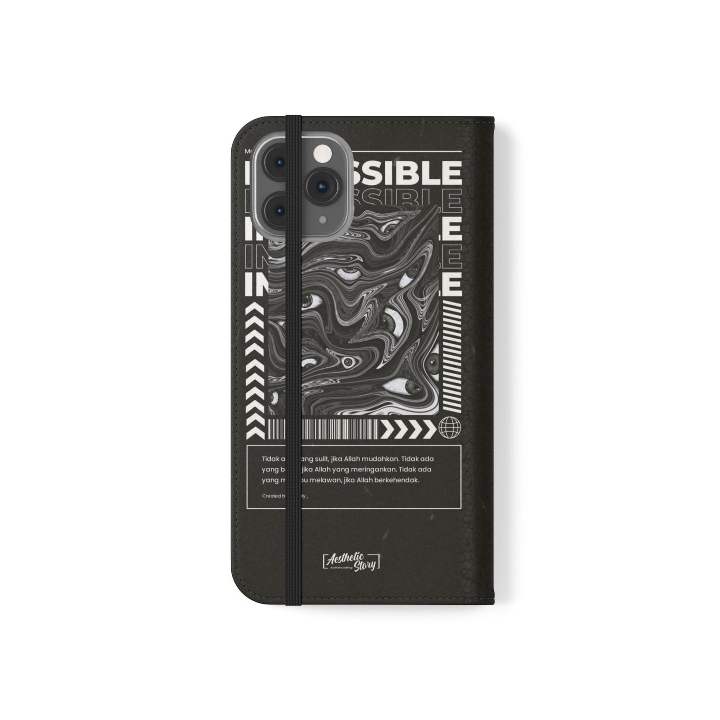 Stylish Flip Phone Cases, Personalized Phone Wallet, Minimalist Tech Accessory, Gift for Him/Her, Unique Phone Cover