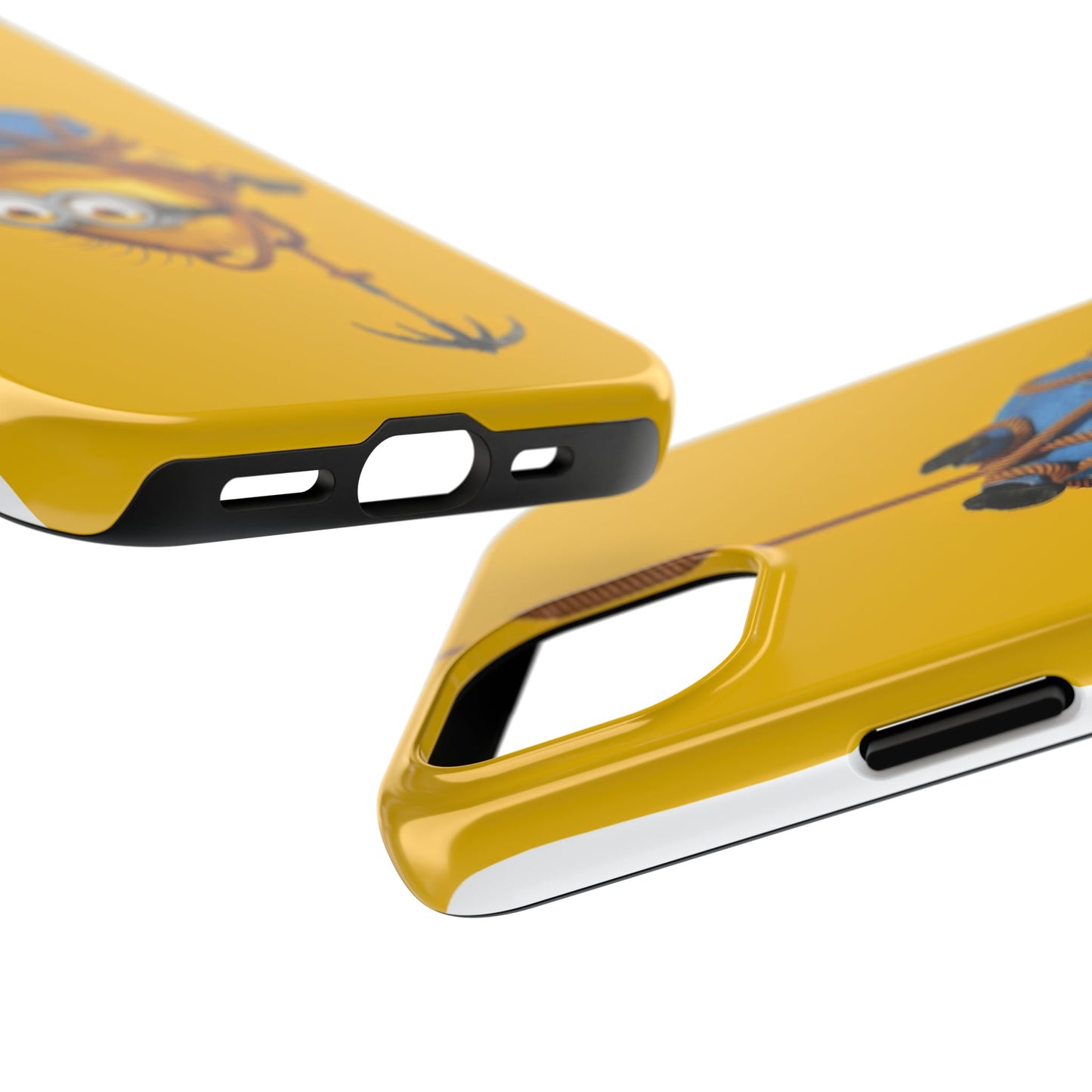 Playful Minion Phone Cases, Tough Phone Covers, Fun Tech Accessories, Gifts for Kids, Unique Cell Phone Cases