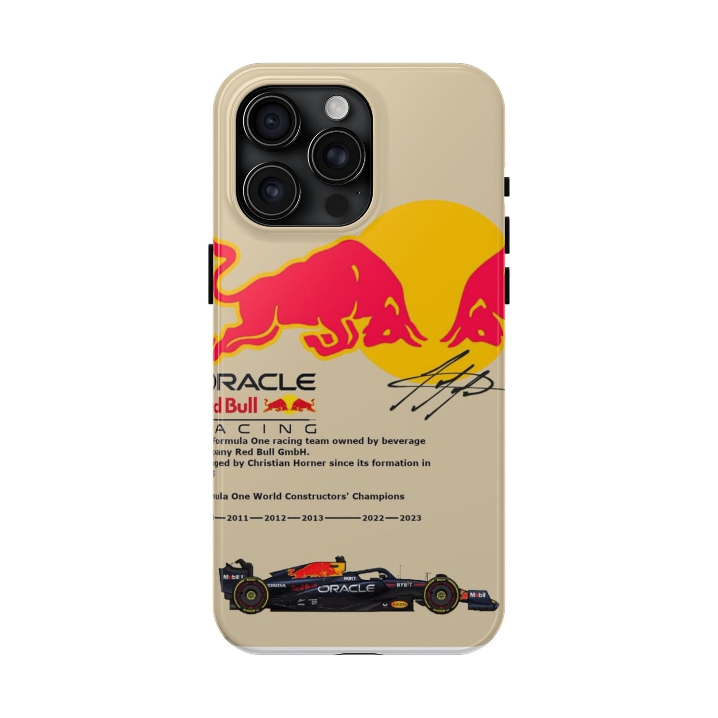 Red Bull Racing Tough Phone Cases | Stylish & Durable Cases for Racing Fans, Gift for Car Lovers, Unique Phone Accessories