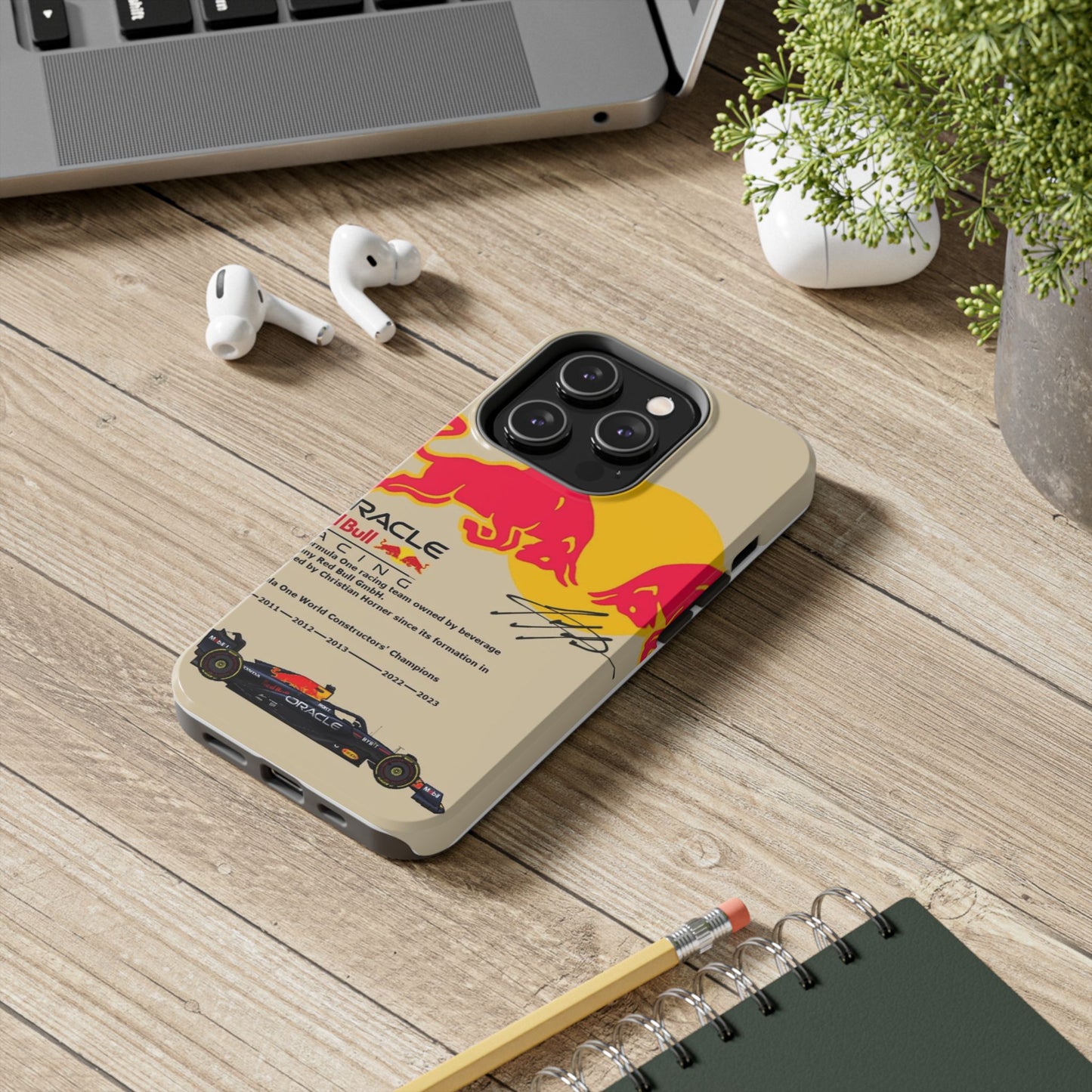 Red Bull Racing Tough Phone Cases | Stylish & Durable Cases for Racing Fans, Gift for Car Lovers, Unique Phone Accessories