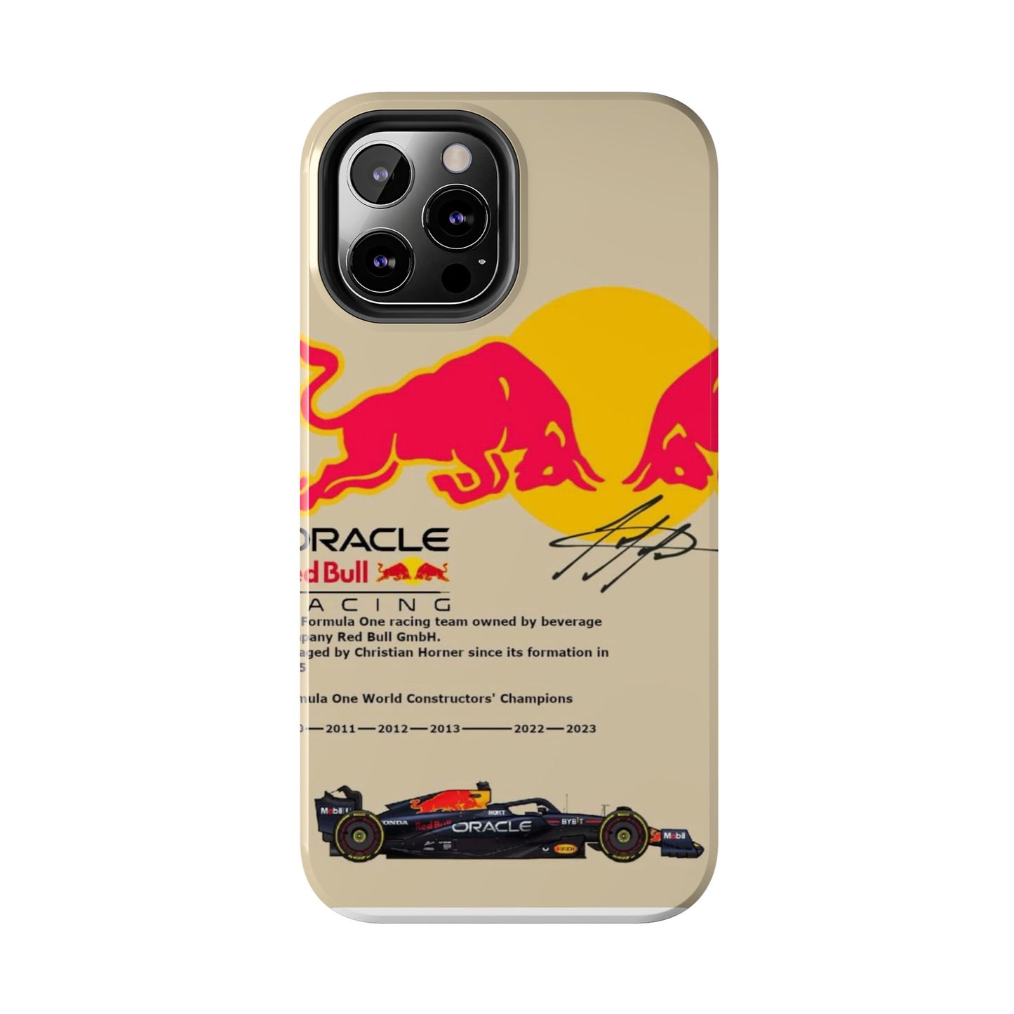 Red Bull Racing Tough Phone Cases | Stylish & Durable Cases for Racing Fans, Gift for Car Lovers, Unique Phone Accessories