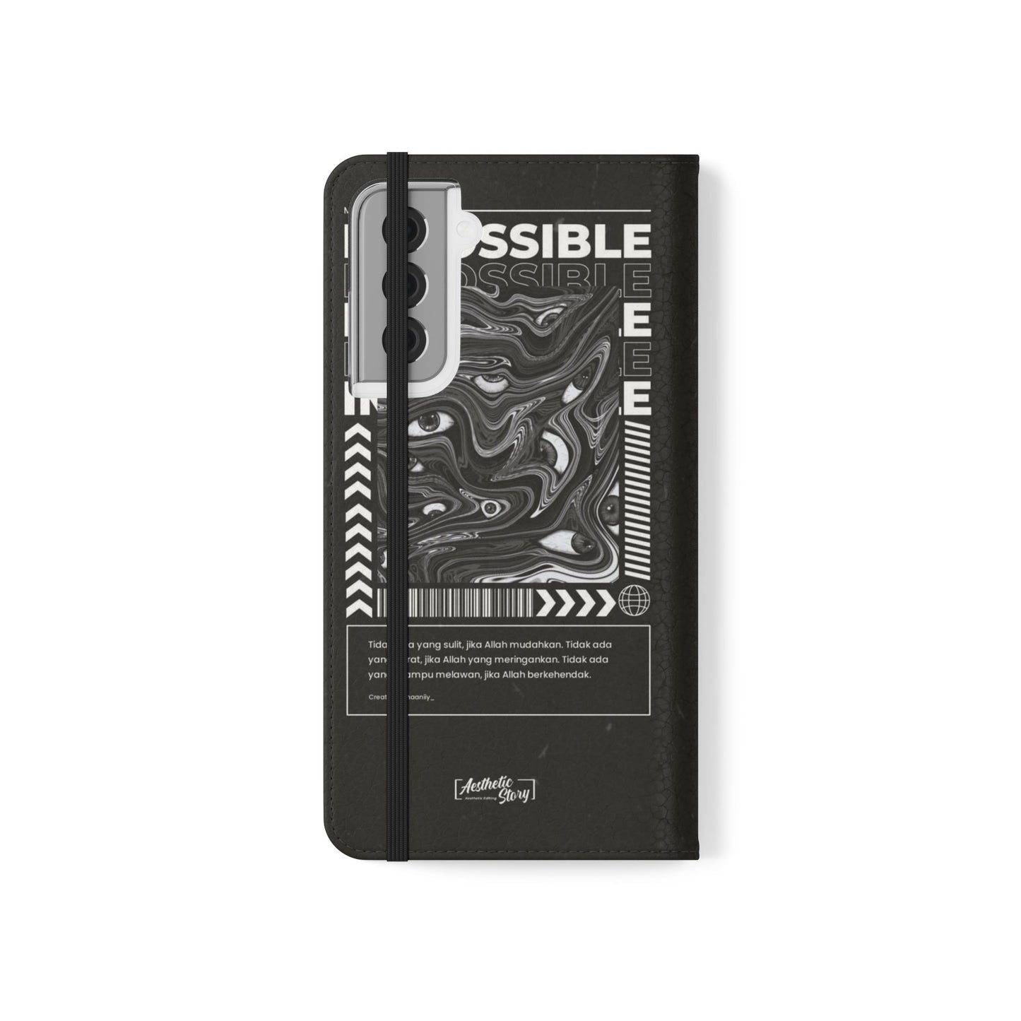 Stylish Flip Phone Cases, Personalized Phone Wallet, Minimalist Tech Accessory, Gift for Him/Her, Unique Phone Cover
