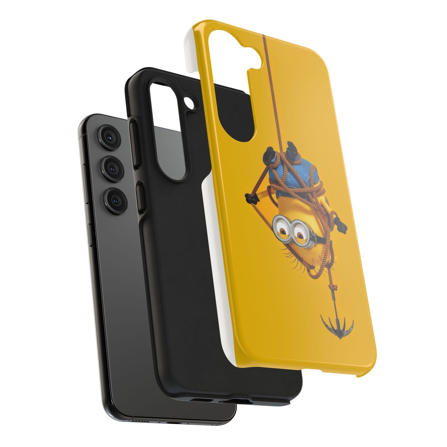 Playful Minion Phone Cases, Tough Phone Covers, Fun Tech Accessories, Gifts for Kids, Unique Cell Phone Cases