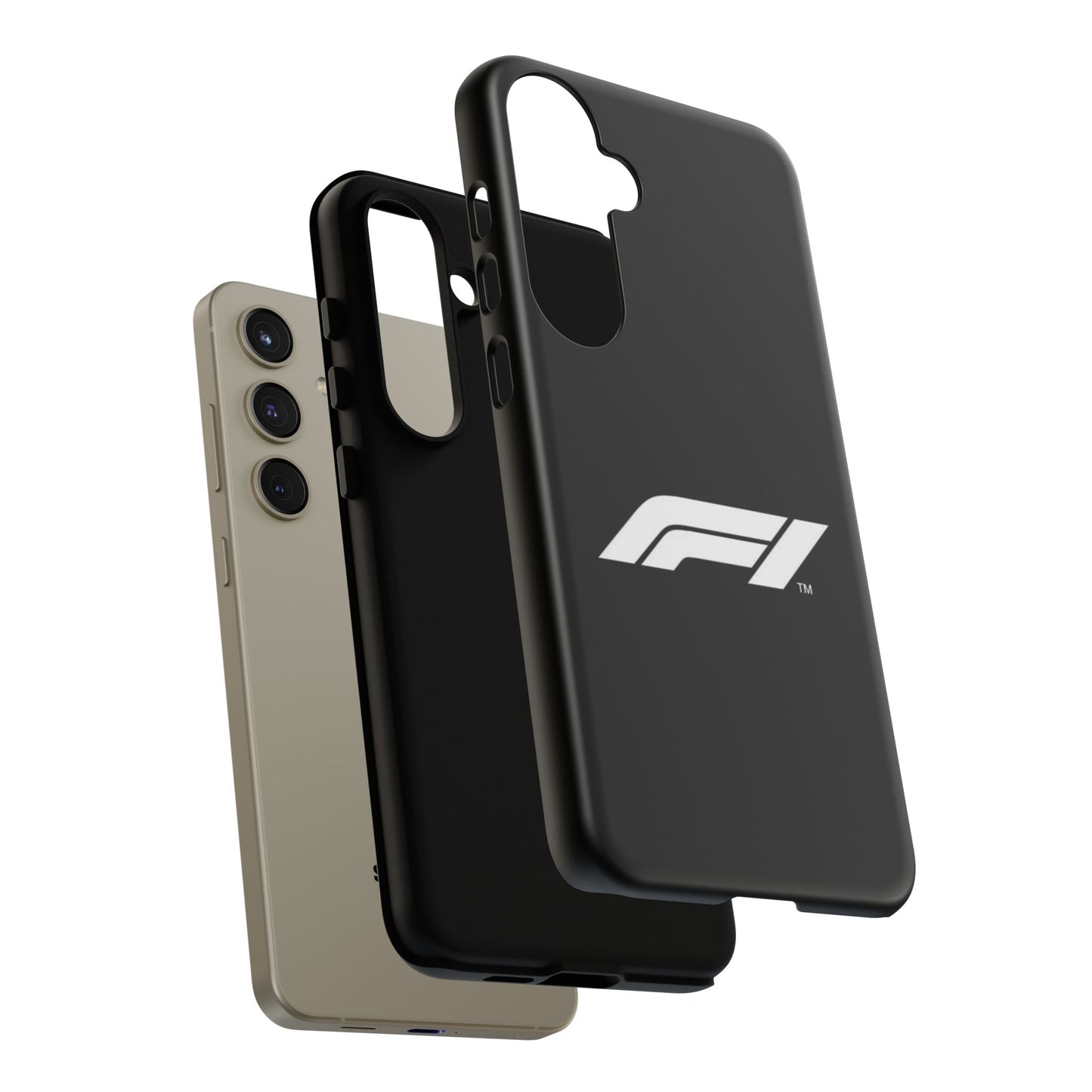 F1 Racing Phone Case – Tough Cases, Formula 1 Gift, Race Car Lover Accessory, Motorsport Merchandise, Black Phone Cover