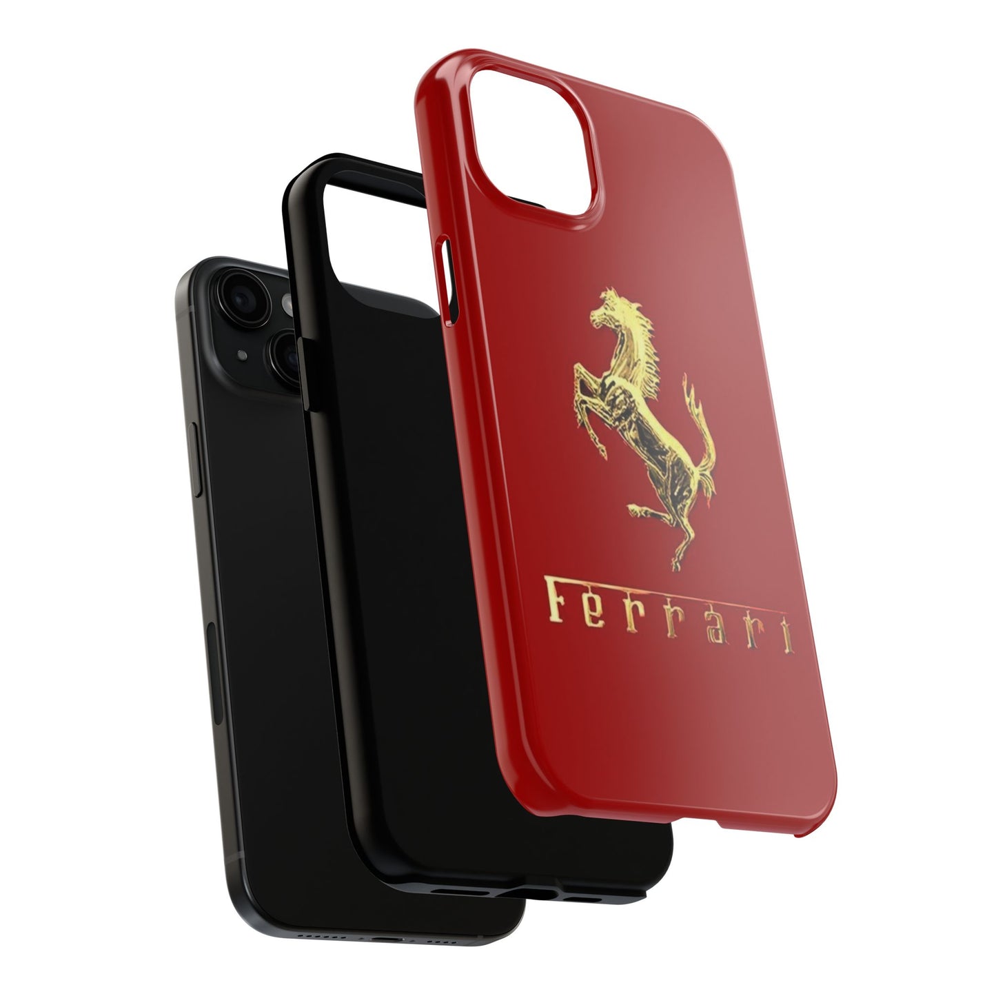Ferrari Tough Phone Case, Durable Cell Phone Cover, Stylish Protection for Car Enthusiasts, Gift for Ferrari Lovers, Sports Car Accessory