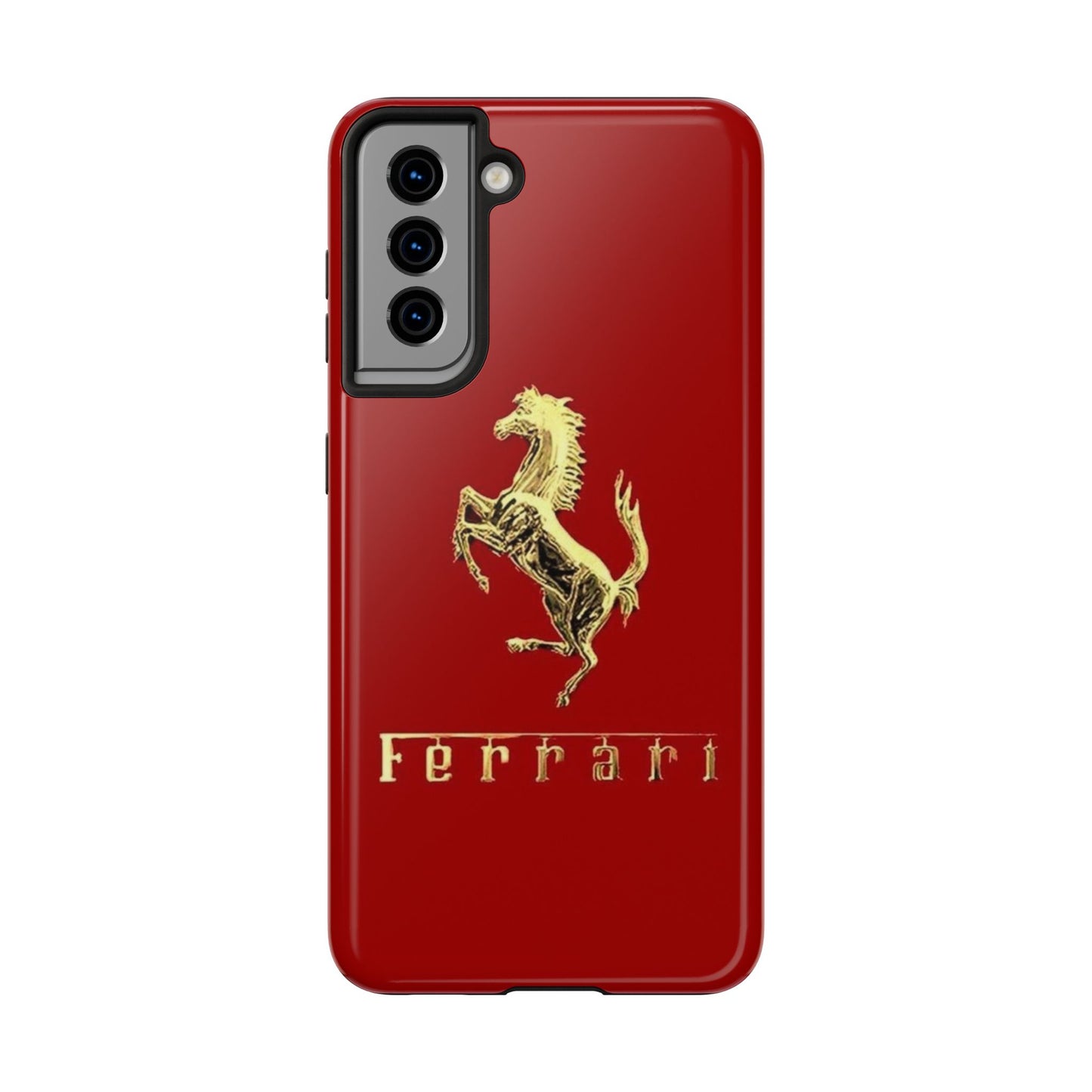 Ferrari Tough Phone Case, Durable Cell Phone Cover, Stylish Protection for Car Enthusiasts, Gift for Ferrari Lovers, Sports Car Accessory