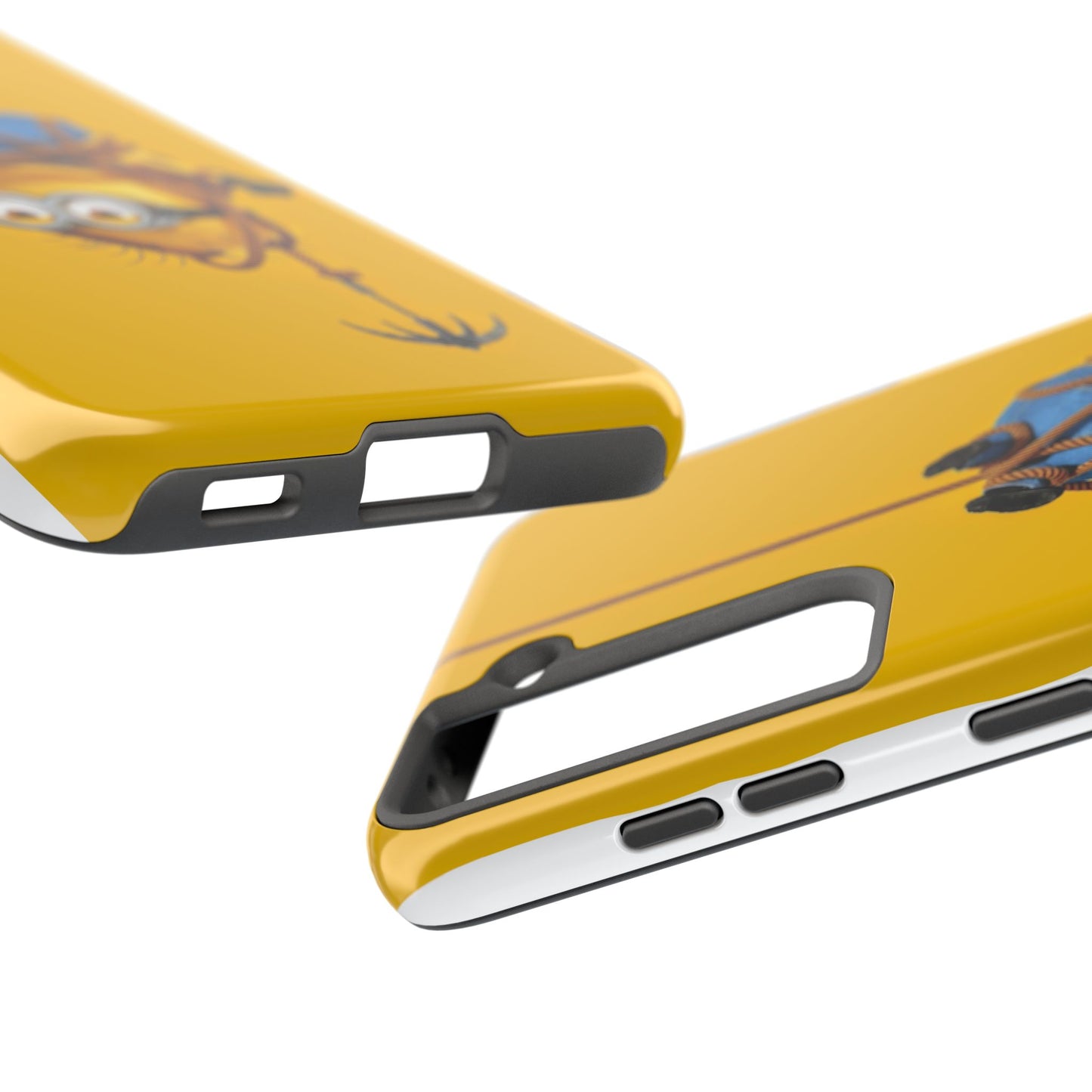 Playful Minion Phone Cases, Tough Phone Covers, Fun Tech Accessories, Gifts for Kids, Unique Cell Phone Cases
