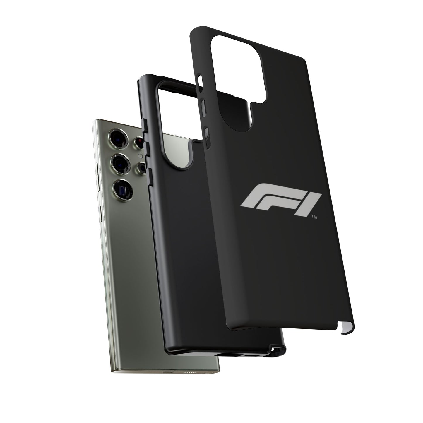 F1 Racing Phone Case – Tough Cases, Formula 1 Gift, Race Car Lover Accessory, Motorsport Merchandise, Black Phone Cover