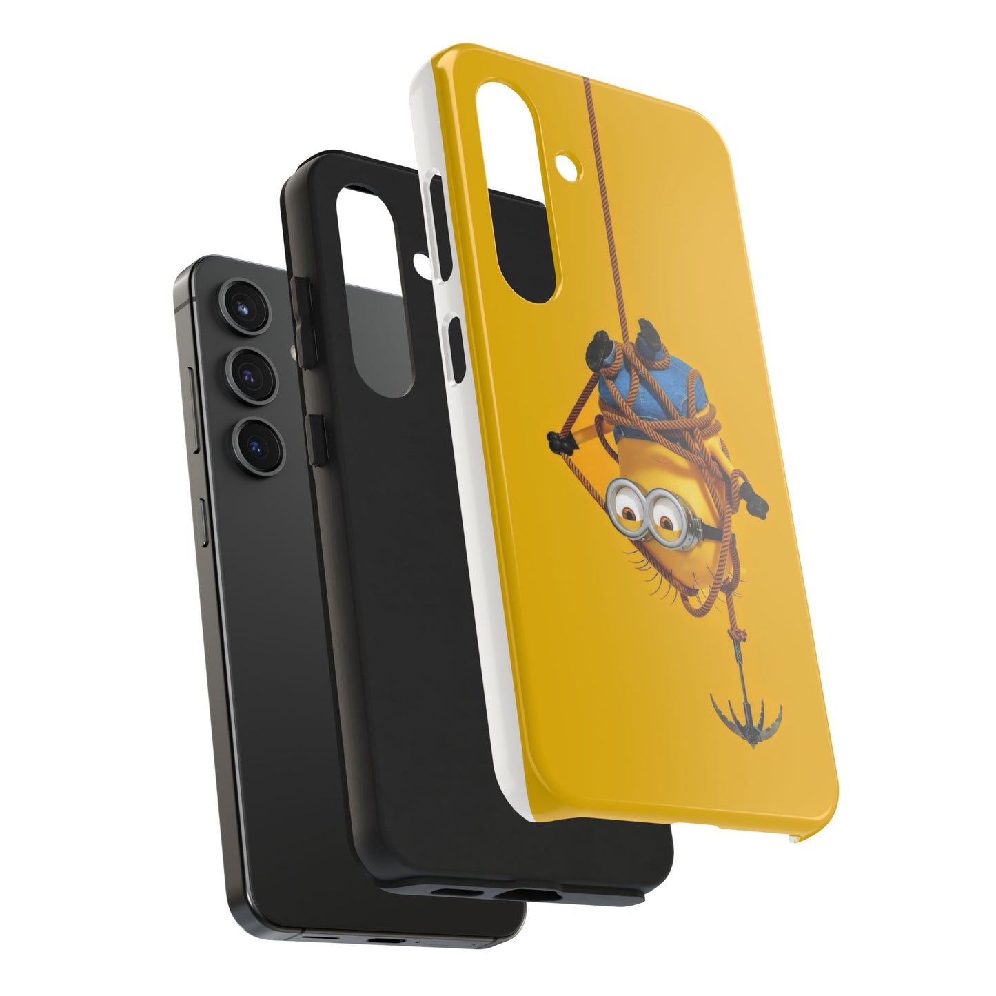 Playful Minion Phone Cases, Tough Phone Covers, Fun Tech Accessories, Gifts for Kids, Unique Cell Phone Cases