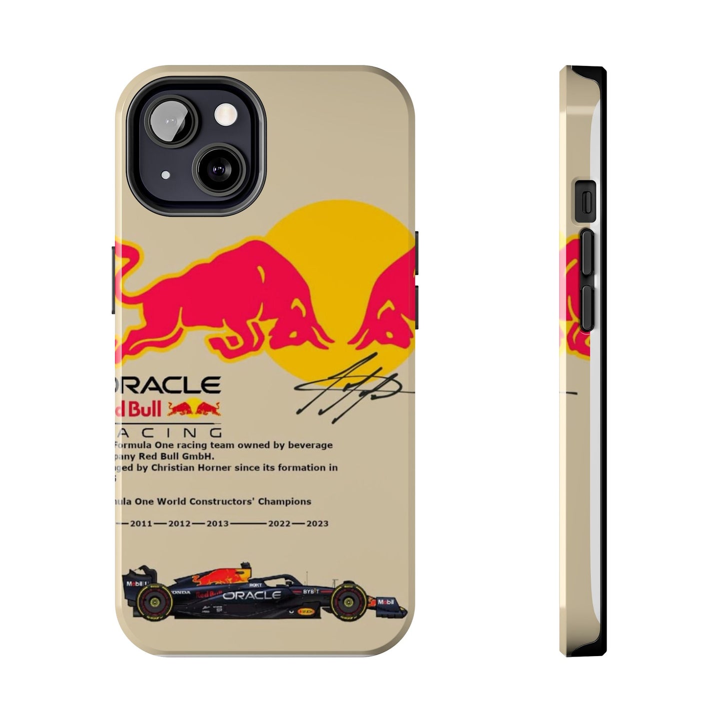 Red Bull Racing Tough Phone Cases | Stylish & Durable Cases for Racing Fans, Gift for Car Lovers, Unique Phone Accessories