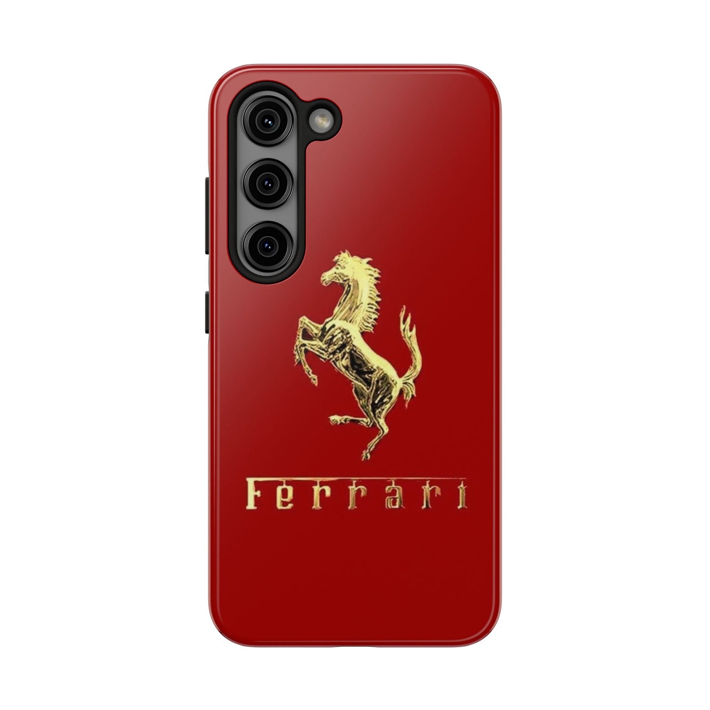 Ferrari Tough Phone Case, Durable Cell Phone Cover, Stylish Protection for Car Enthusiasts, Gift for Ferrari Lovers, Sports Car Accessory