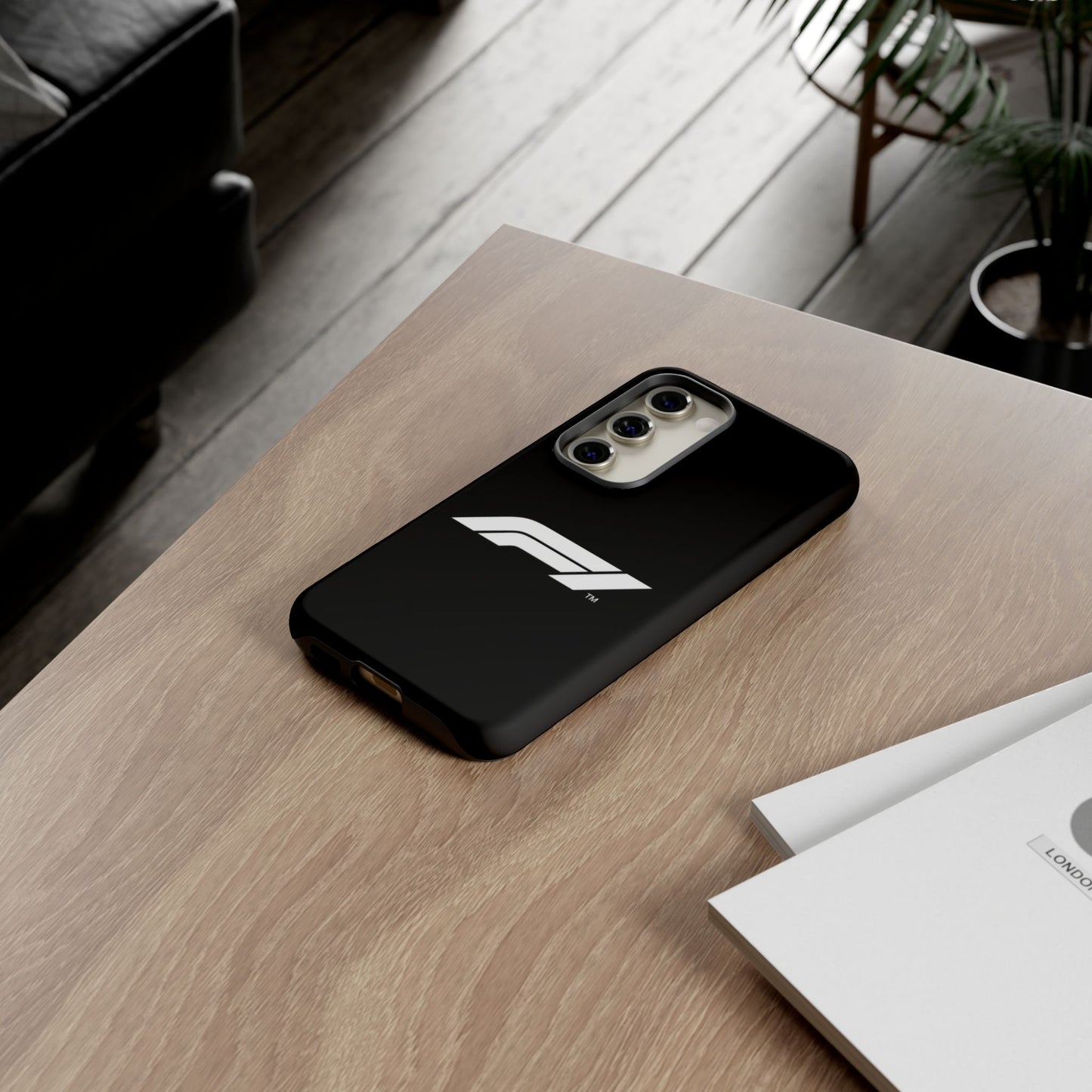 F1 Racing Phone Case – Tough Cases, Formula 1 Gift, Race Car Lover Accessory, Motorsport Merchandise, Black Phone Cover