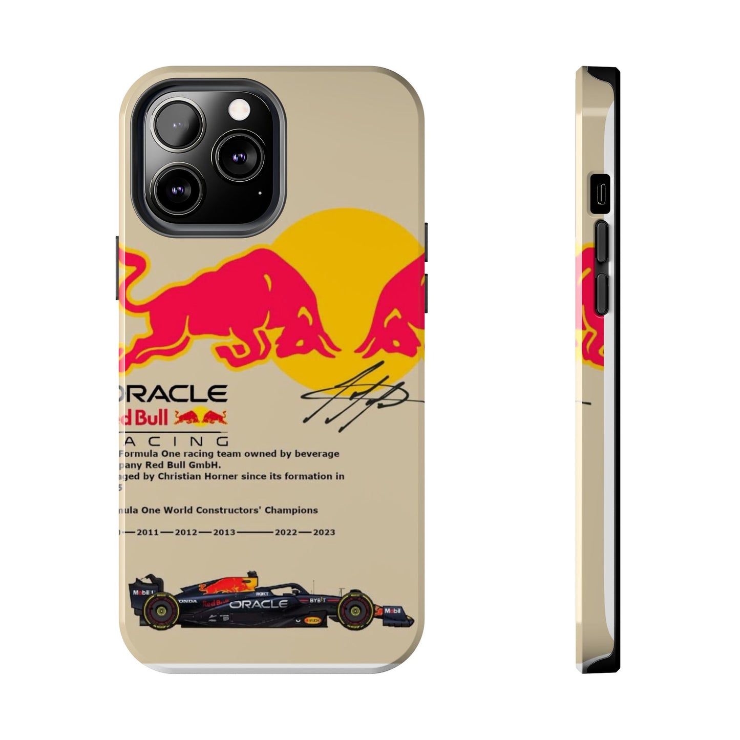 Red Bull Racing Tough Phone Cases | Stylish & Durable Cases for Racing Fans, Gift for Car Lovers, Unique Phone Accessories